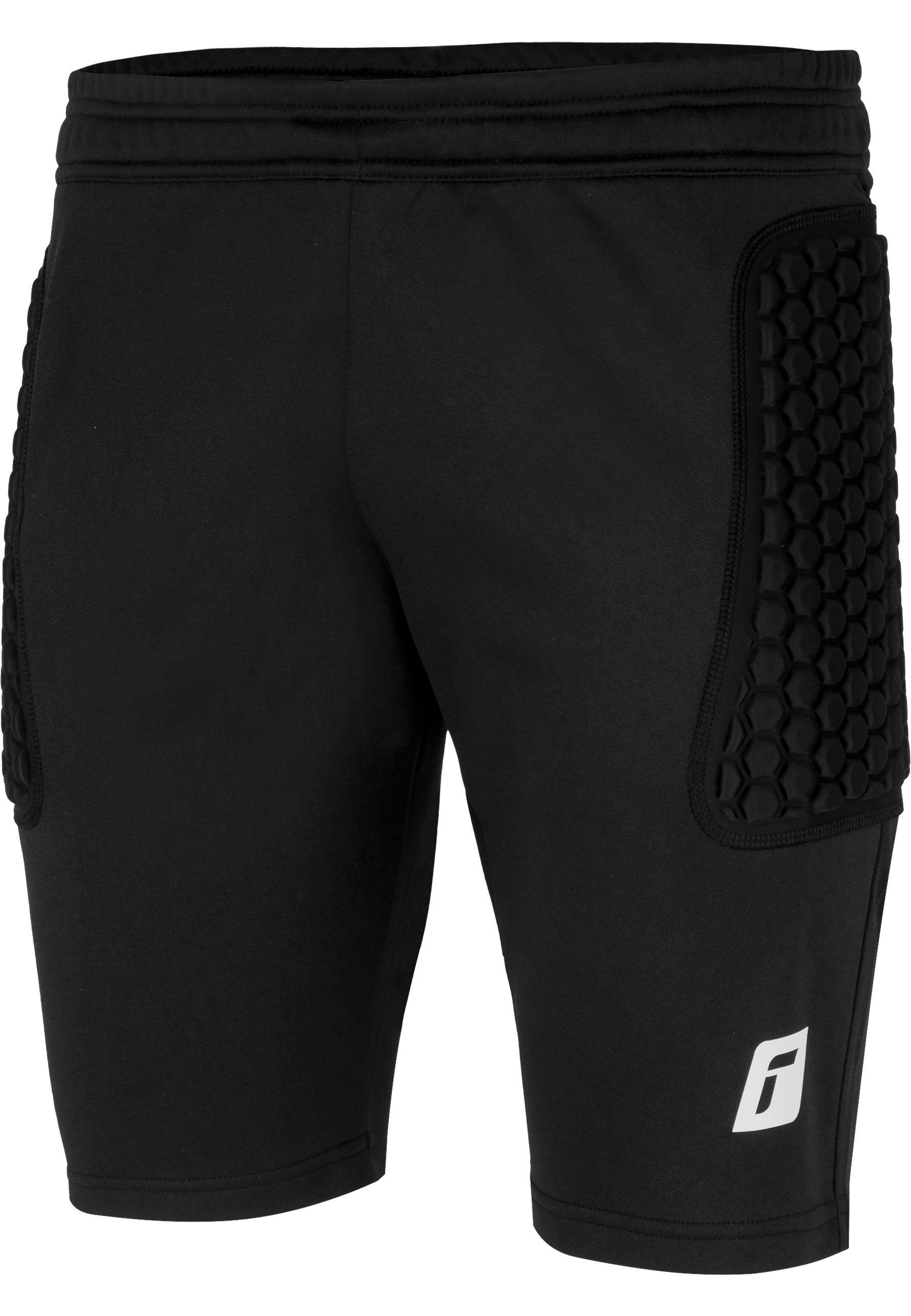 Reusch Torwarthose Contest II Short Advance Junior mit zuverlässigem Polsterschutz