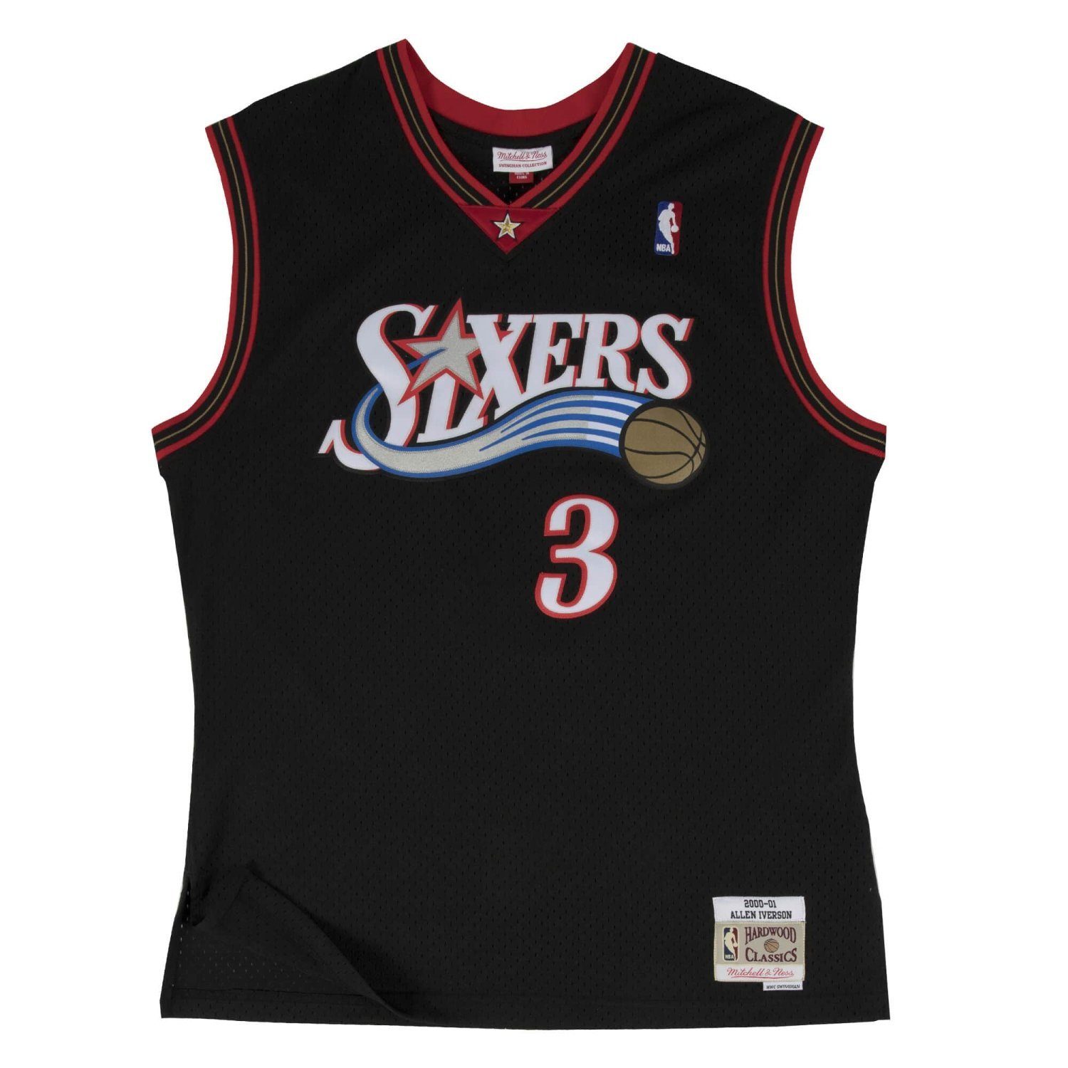 Mitchell & Ness Basketballtrikot Swingman Jersey Philadelphia 76ers 200001 Allen Iv