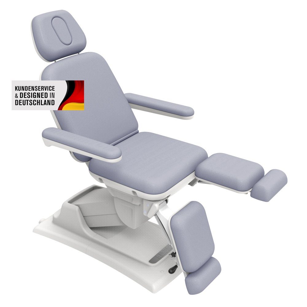 PROMAFIT Massageliege Kosmetikliege Therapieliege Elektrisch Höhenverstellbar "Beauty" (1-St), Länge: ca. 194 - 214 cm, Breite: ca. 58 cm (ohne Armlehne)