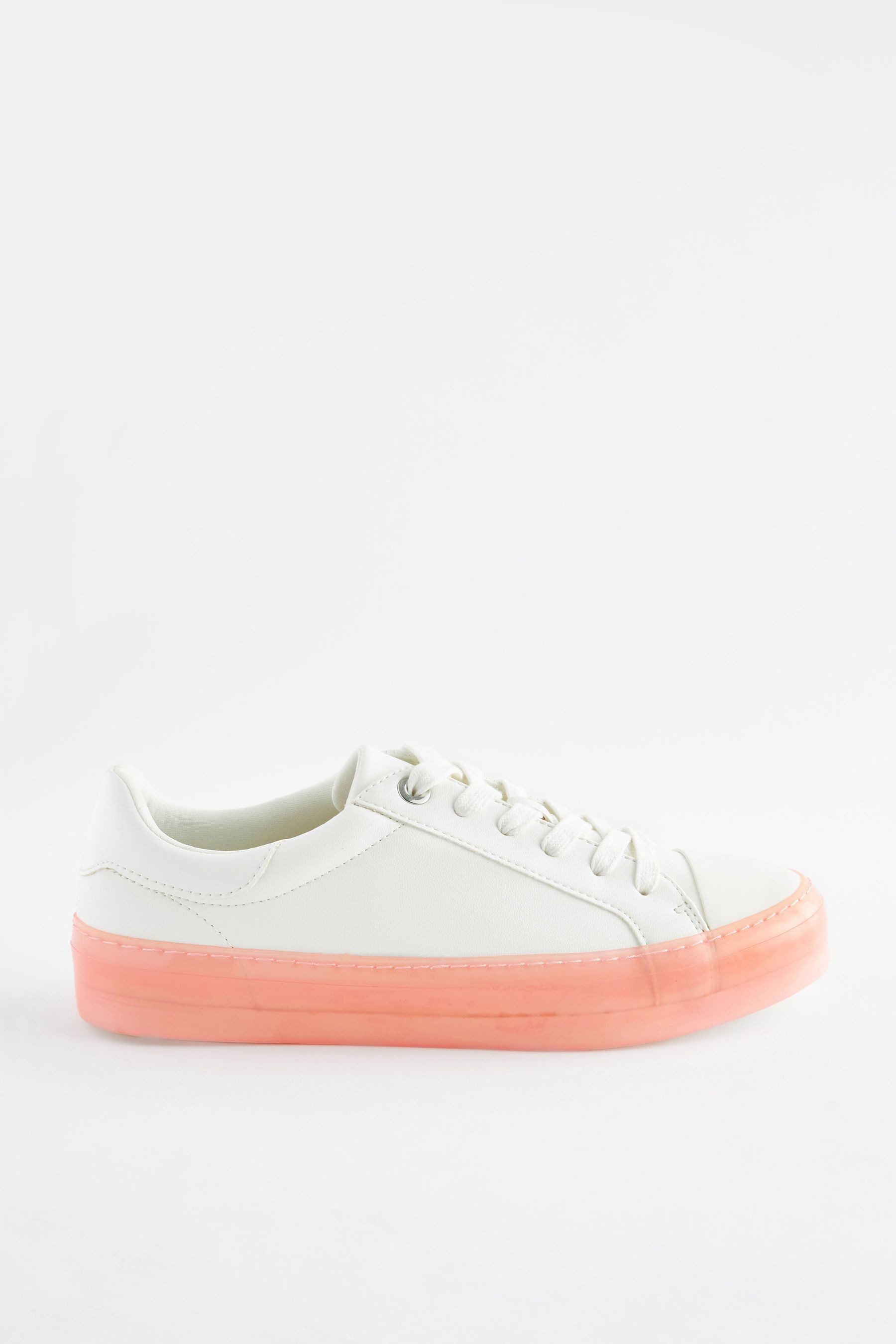 Forever Comfort® Schnürsneaker mit rosa Sohle Sneaker
