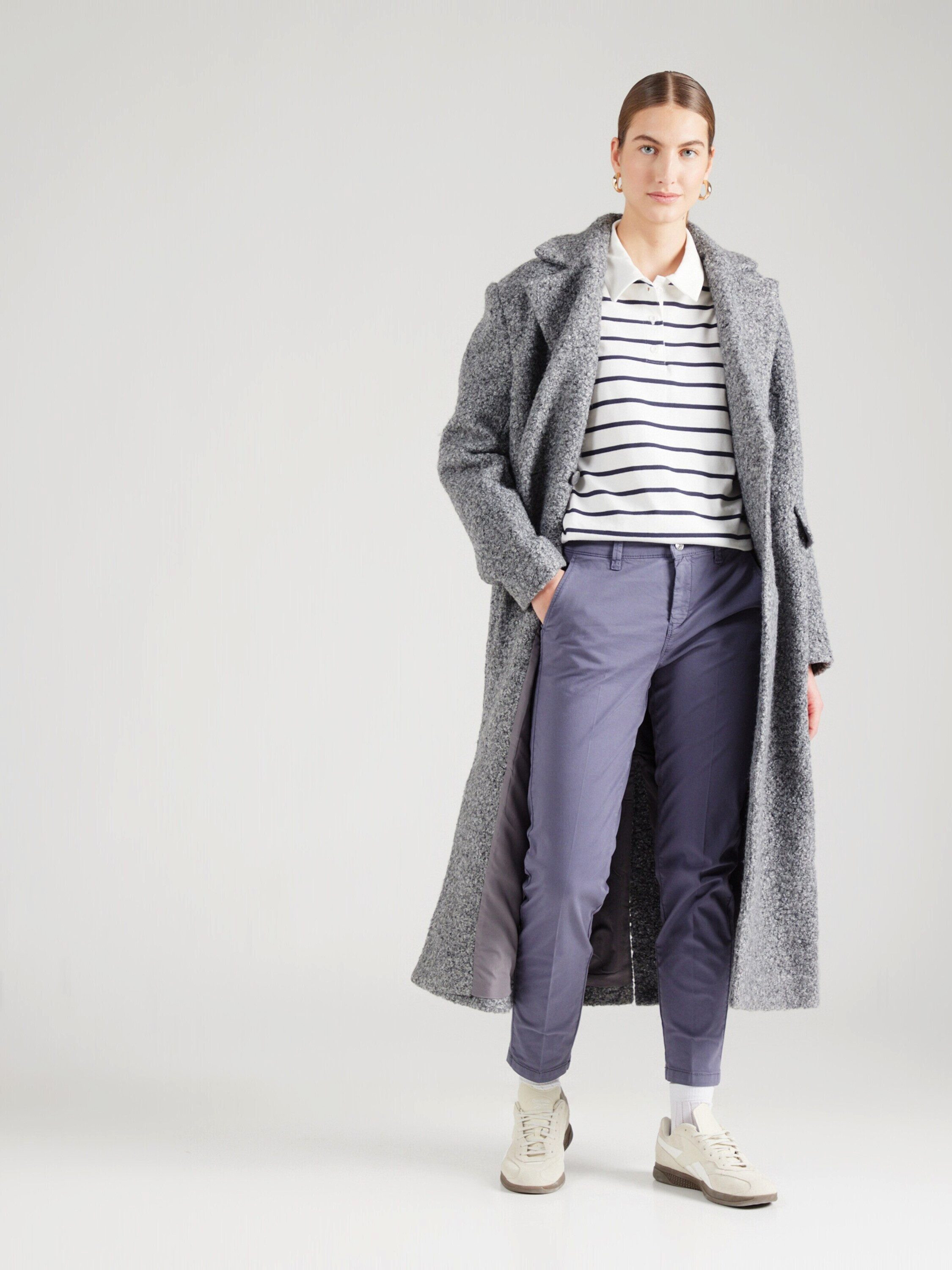 MAC Chinohose Summer Spirit (1-tlg) Falten