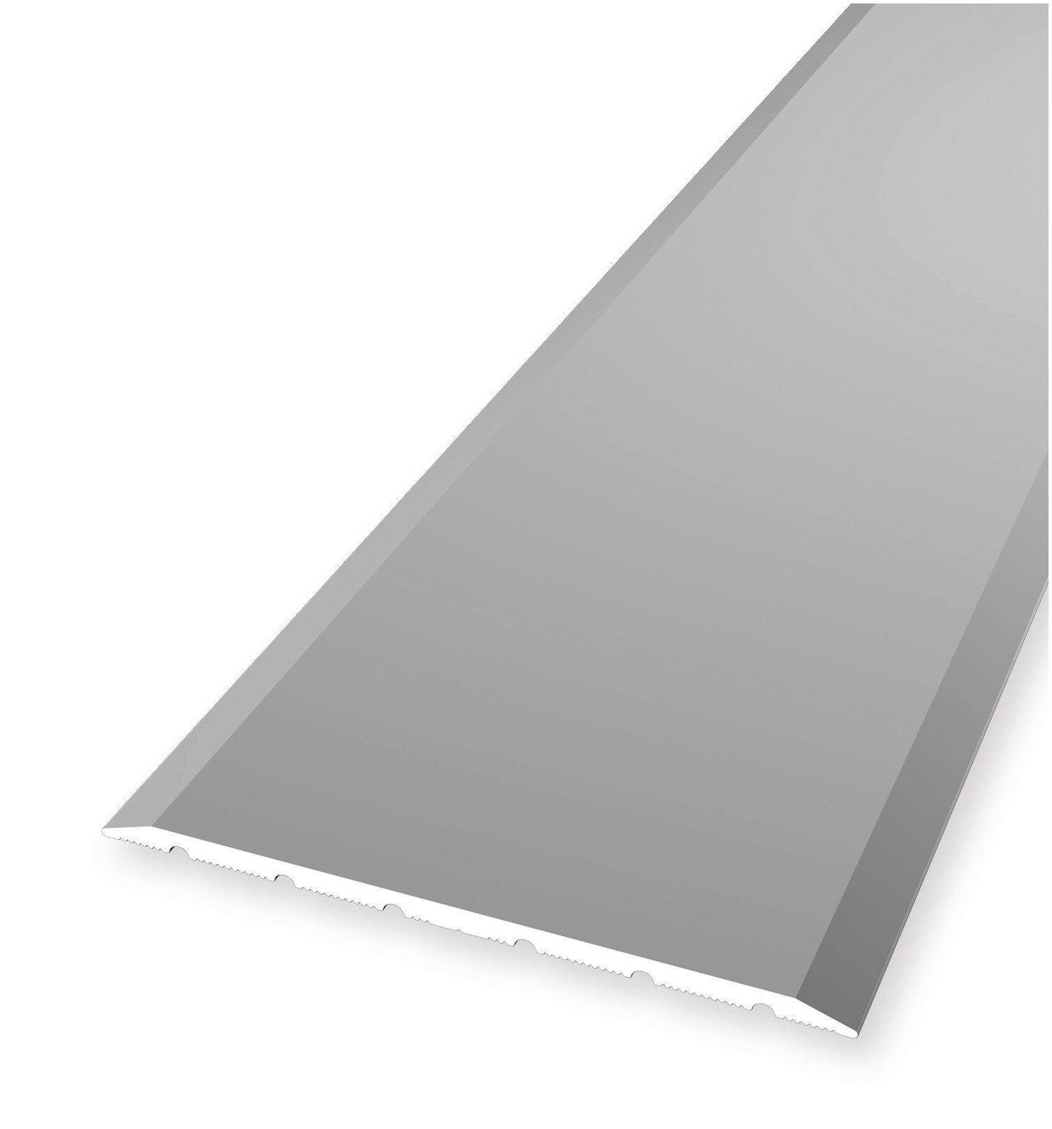 PROVISTON Übergangsprofil Aluminium, 80 x 900 mm, Silber, Übergangsschiene Bodenprofil