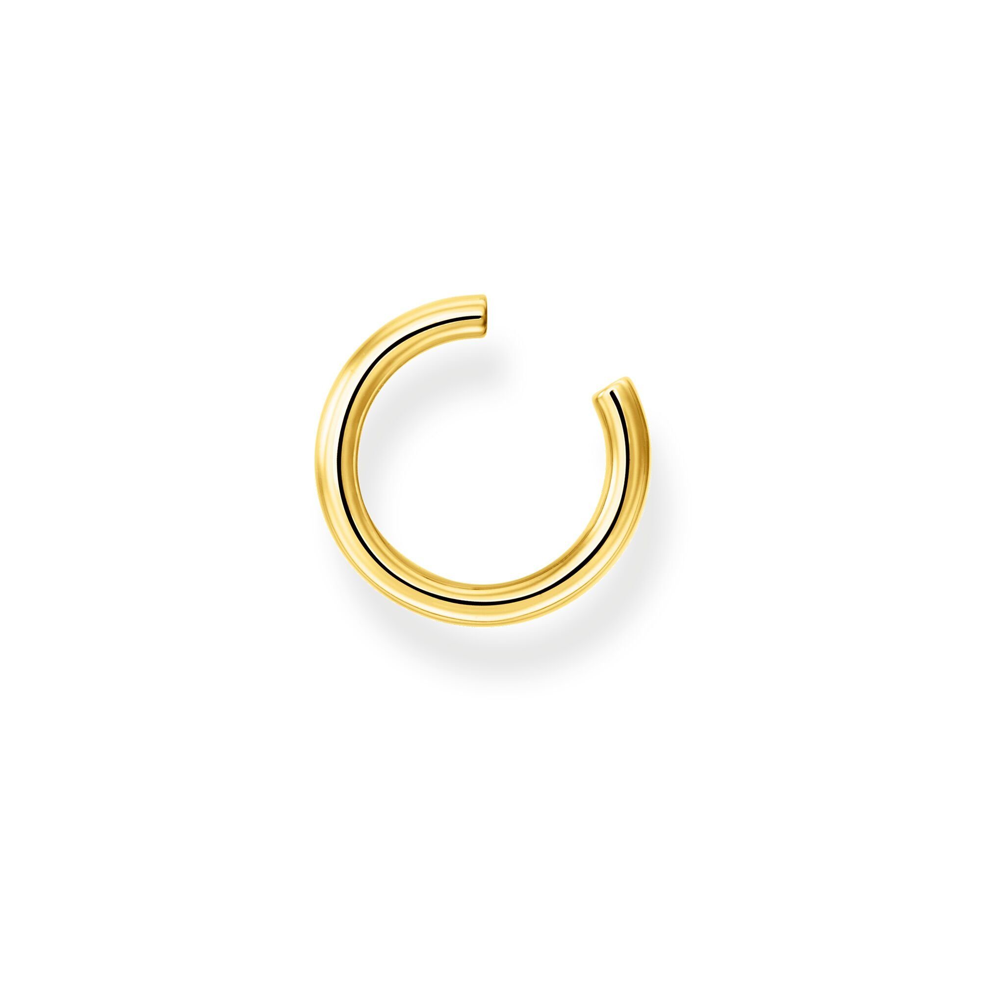 Thomas Sabo Orecchini A Clip Per Donna In Argento Sterling 925, Finitura Oro Giallo, Modello Ear Cuff EC0013-413-39, Ideali Per Look Punk E Grintosi - 4