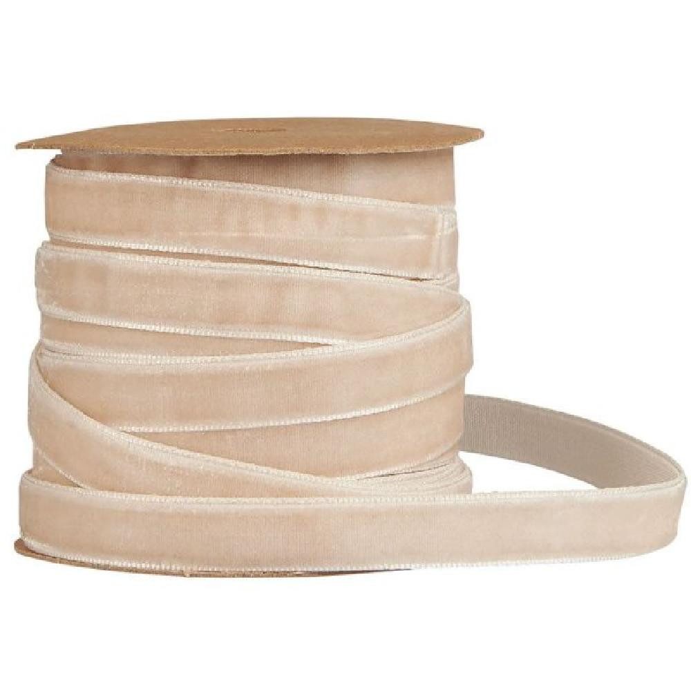 Ib Laursen Christbaumschmuck Ib Laursen Geschenkband Veloursband auf Natur günstig online kaufen