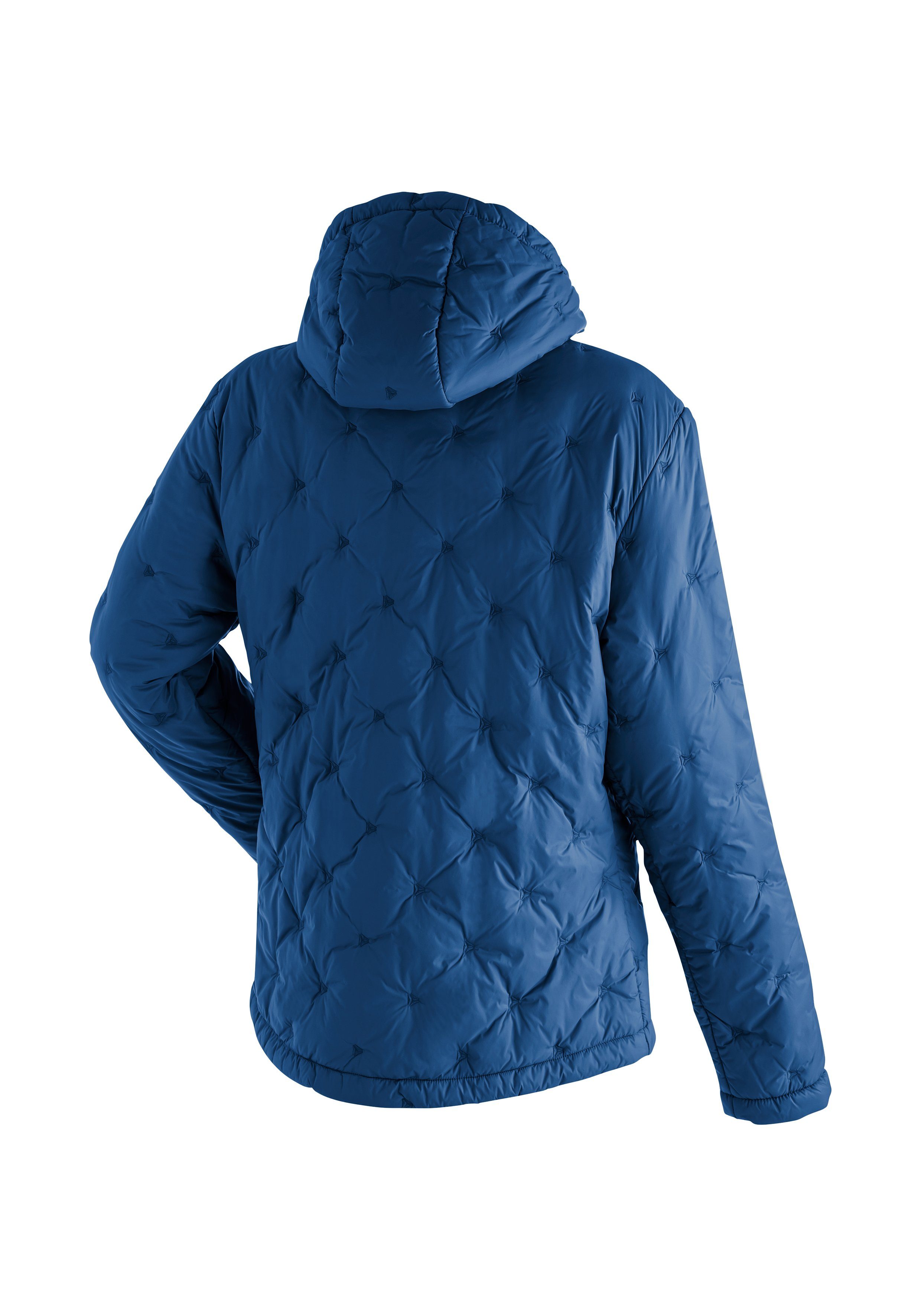 Pampero W Steppung PrimaLoft® Jacke Sportliche Maier Sports Funktionsjacke partieller mit aquablau