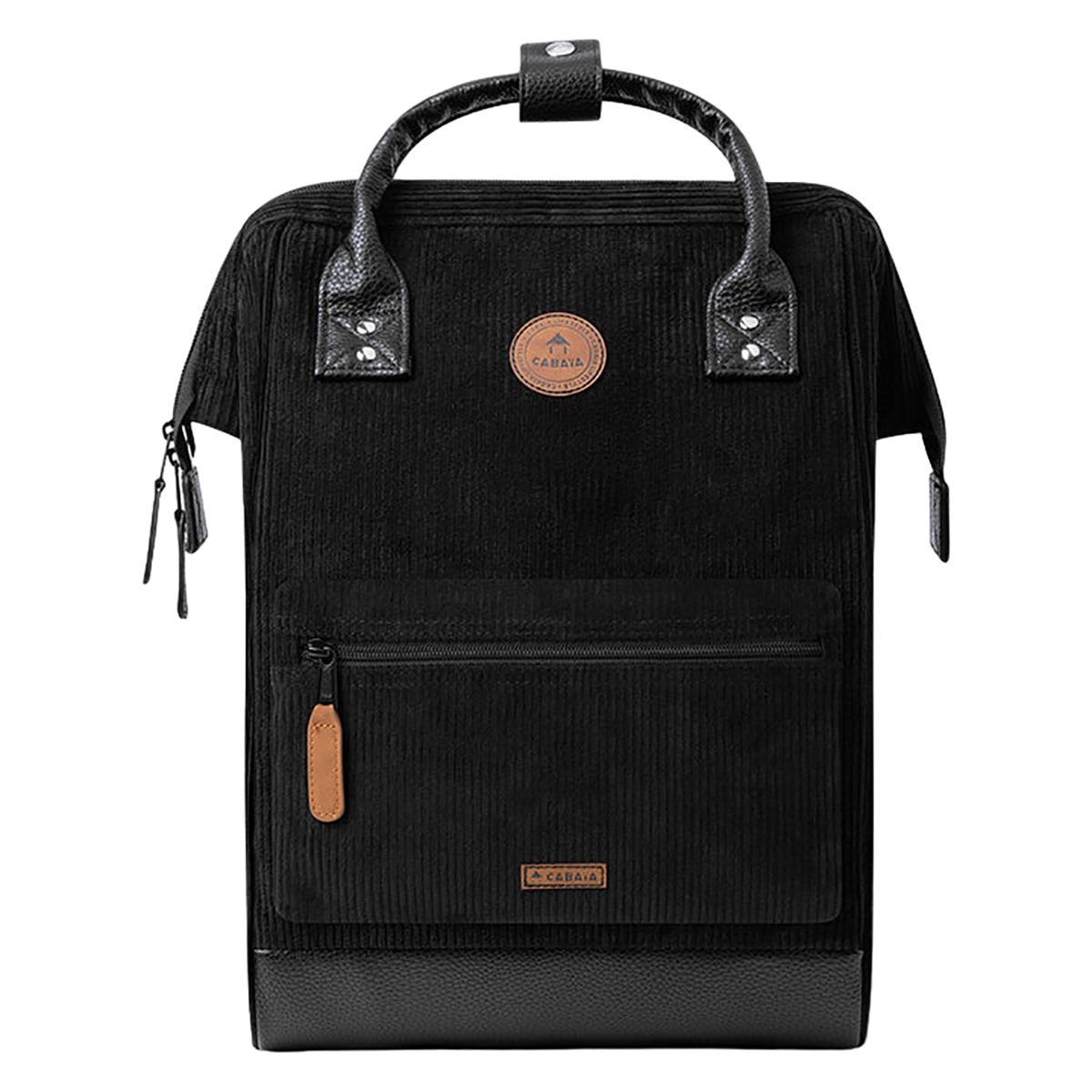 CABAIA Rucksack Adventurer Medium Brighton (Set, 3-tlg., inkl. 2 auswechselbaren Vordertaschen), Tagesrucksack mit austauschbaren Vordertaschen