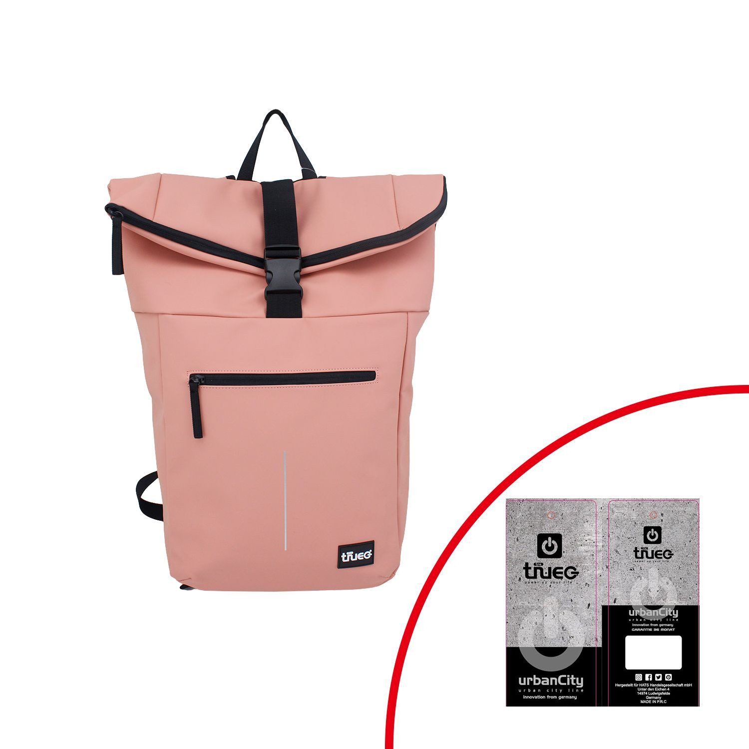 TheTrueC Freizeitrucksack TheTrueC Rucksack Urban Line - Bennie Bennie terrakotta punch (1-tlg)