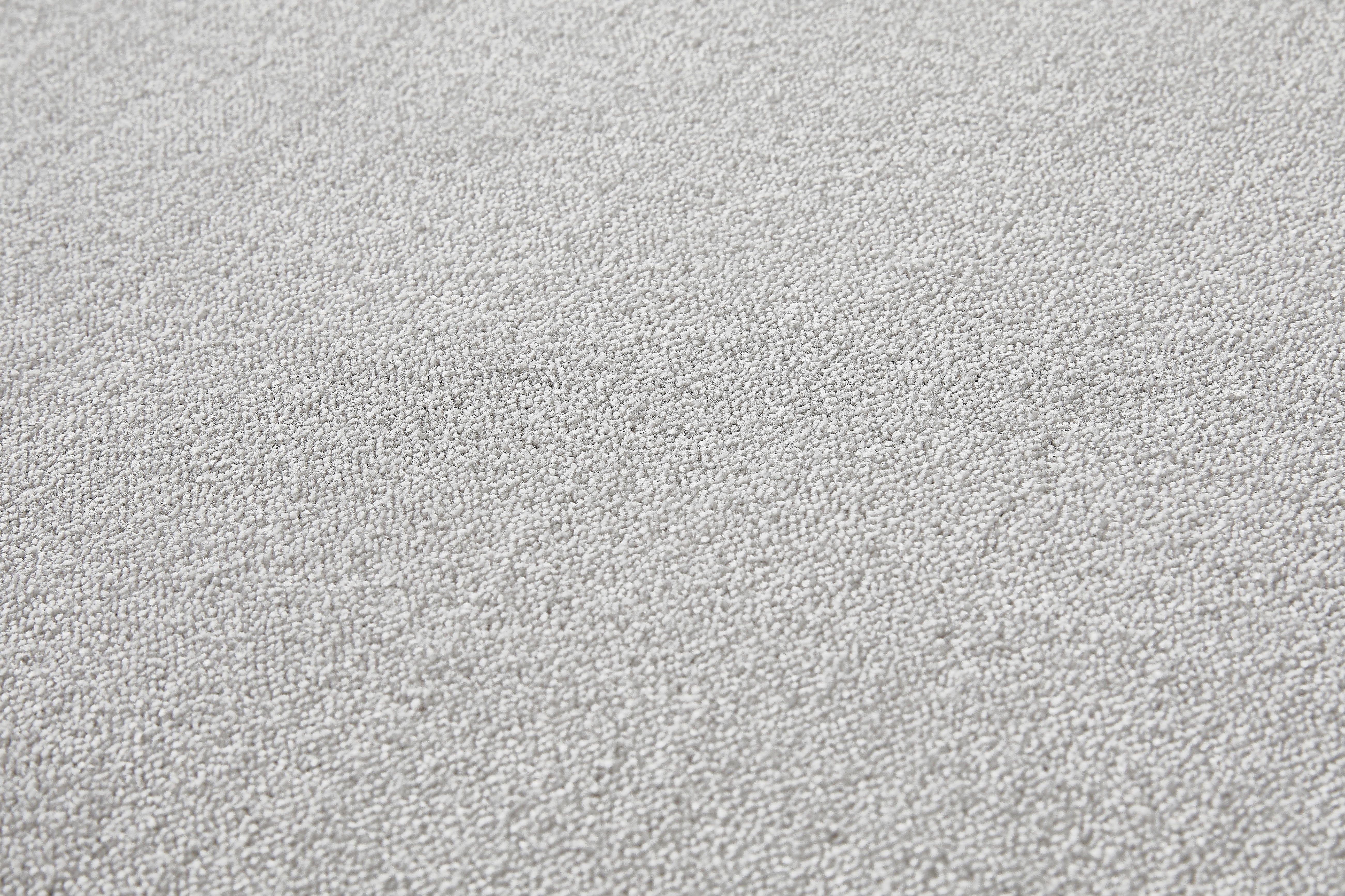 Teppichboden Schlinge Florenz, Andiamo, rechteckig, Höhe: 0,8 mm, Uni-Farben, Breite 400 cm, strapazierfähig & robust grau