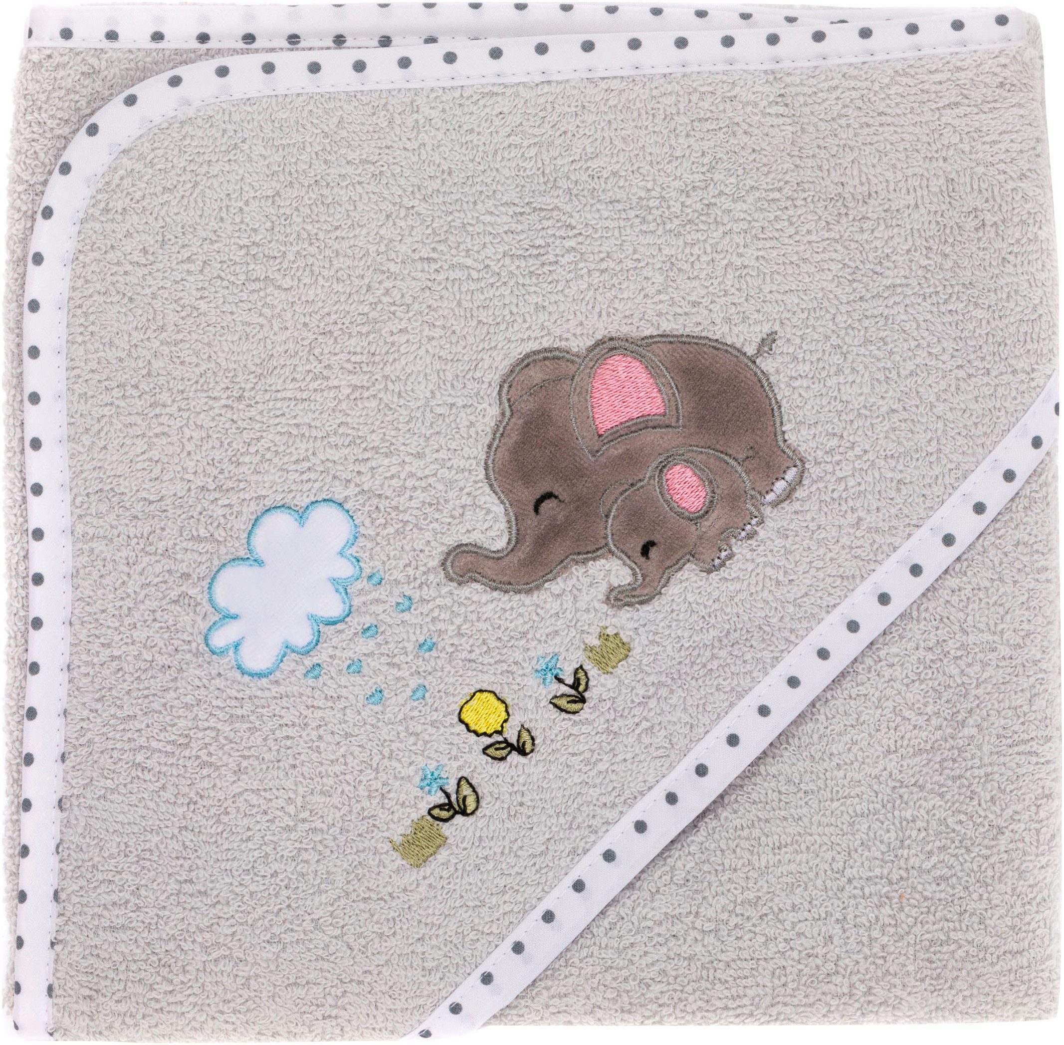 Fillikid Kapuzenhandtuch mit Tiermotiv, (1-St)