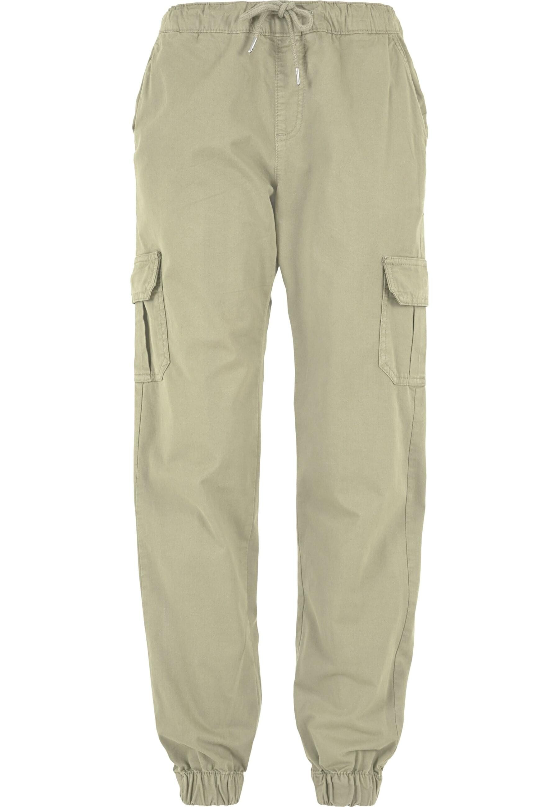 URBAN CLASSICS Cargohose Urban Classics Damen Ladies High Waist Cargo Joggi günstig online kaufen