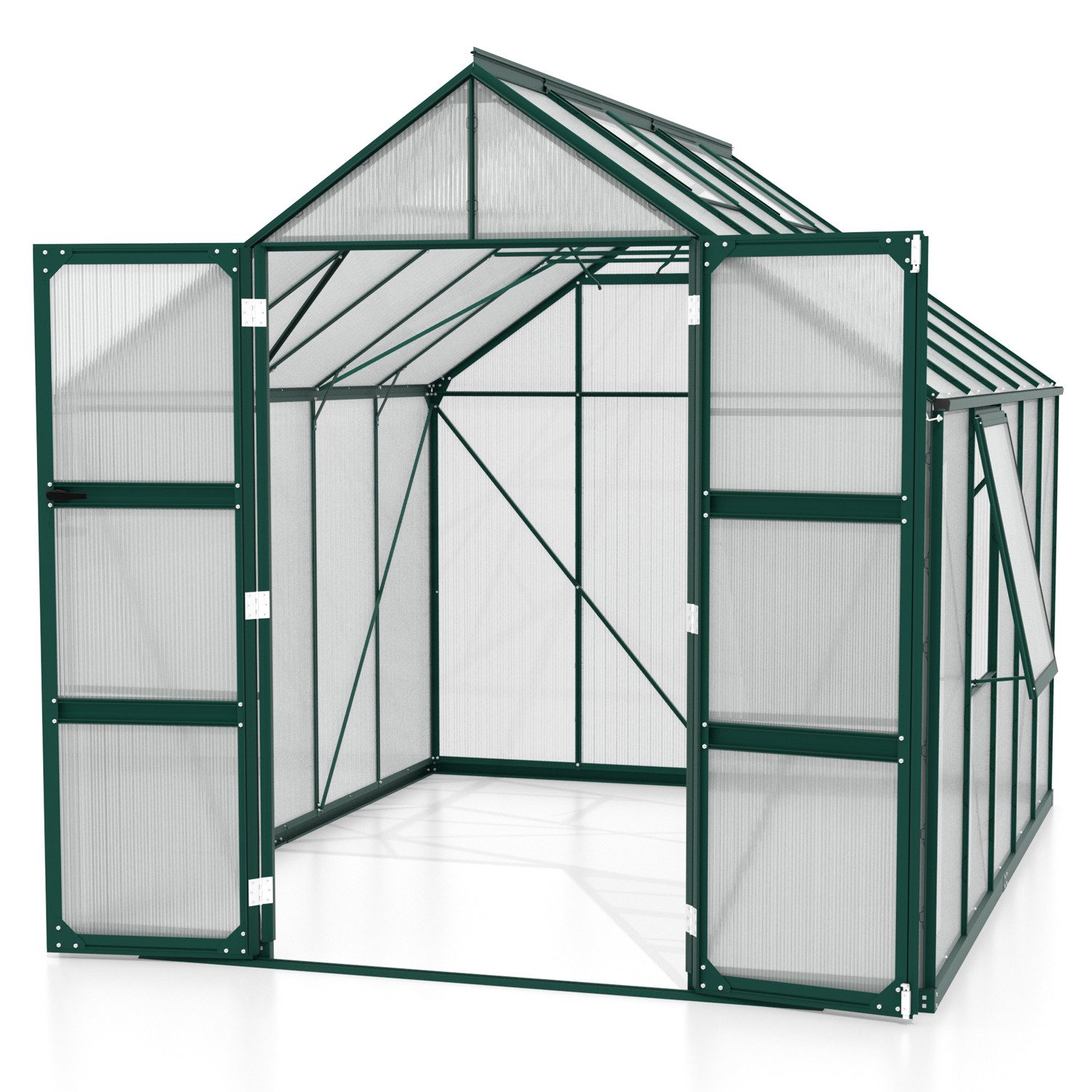 Vitavia Gewächshaus Olymp 8300, 4,00 mm Wandstärke grün | Rabatt: 29%