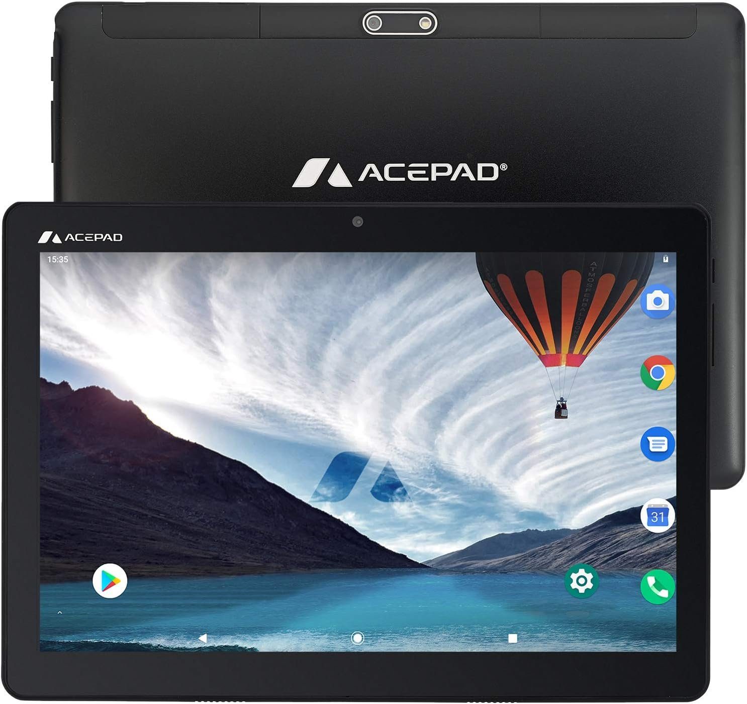 Acepad Tablet (10", 128 GB, Android 12, 4G, Tablet,128GB Speicher, Octa  Core, WLAN mit Bluetooth-Tastatur Flexi)