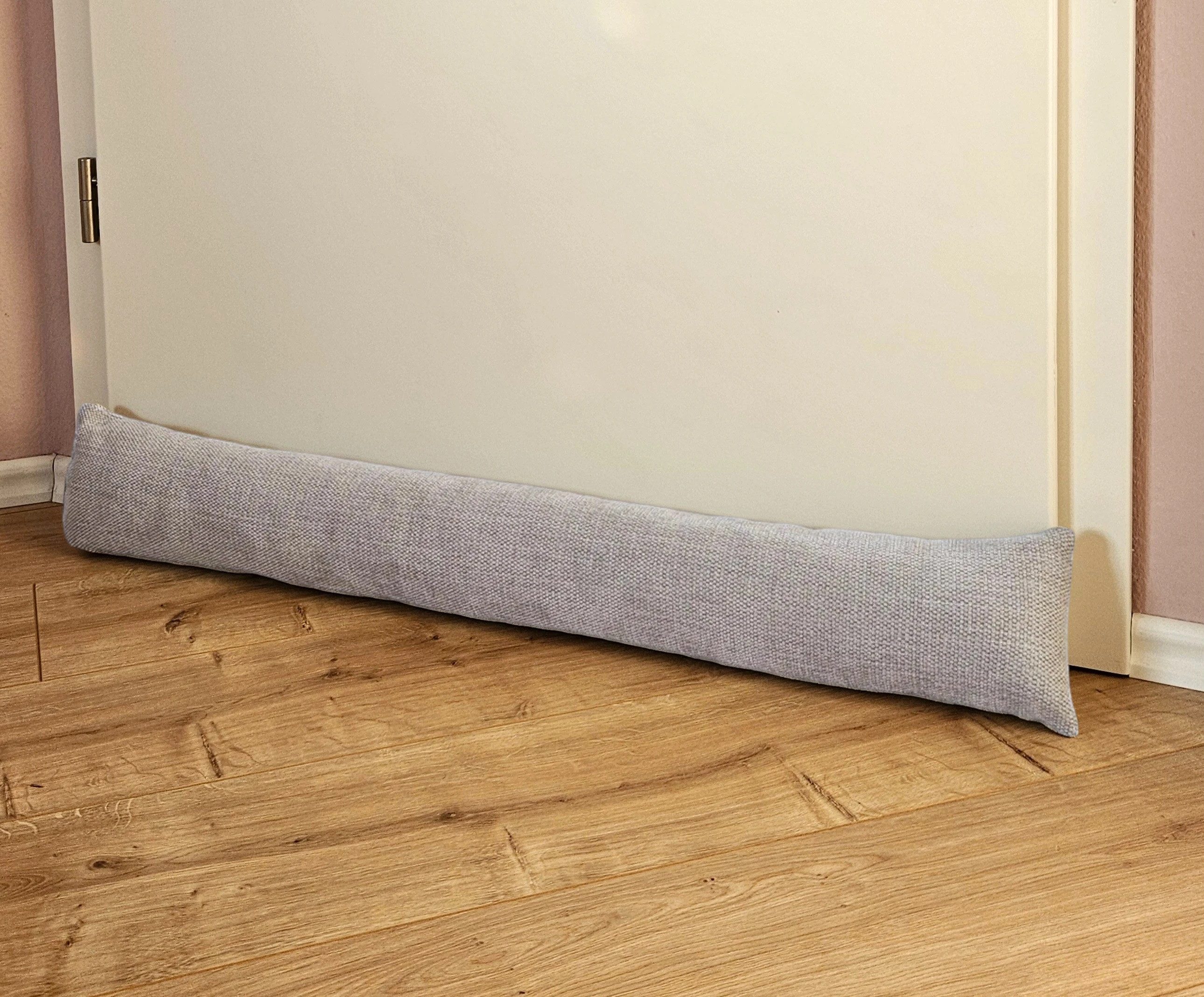 Meinposten Zugluftstopper Türdichtung Türwindstopper Türen und Fenster Stoff 90 cm, 1-tlg., kräftige Farben