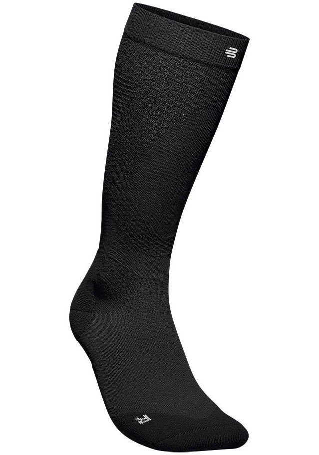 Kompression Sportsocken Ultralight schwarz-S Run mit Compression Bauerfeind Socks