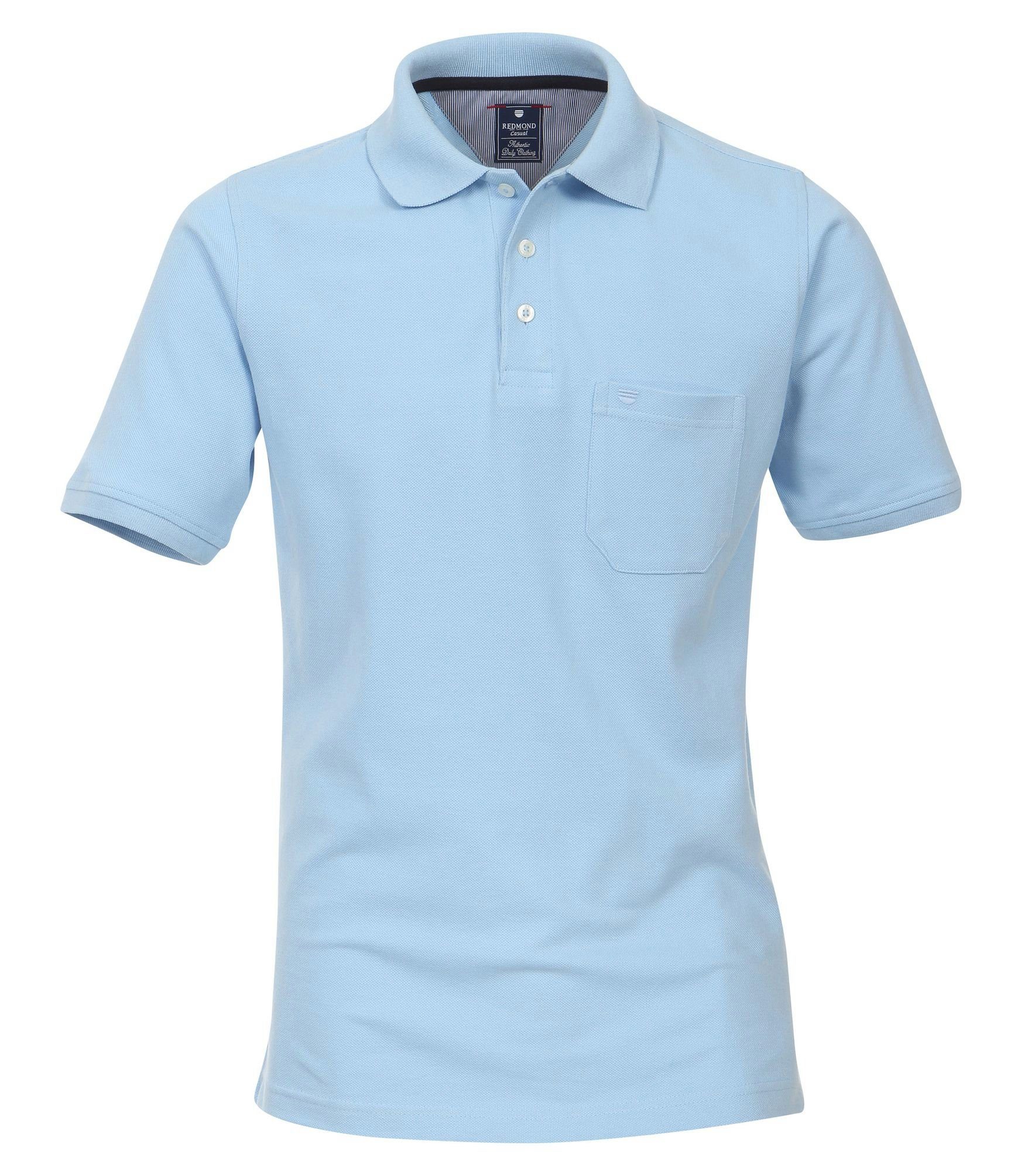 Redmond Poloshirt Piqué Polo-Shirt Blau(11)