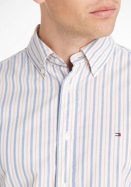 Tommy Hilfiger Langarmhemd NATURAL SOFT EASY STP RF SHIRT mit Button-down-Kragen