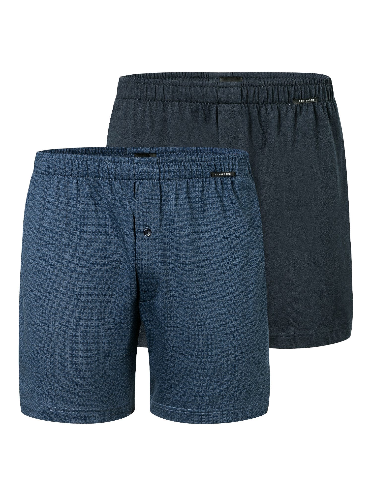 Schiesser Boxer Basic (2-St) unterhose unterwäsche günstig online kaufen