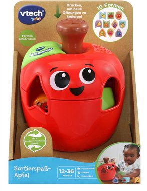 Vtech® Steckspielzeug Vtech Baby, Sortierspaß-Apfel, zum Teil aus recycelten Material
