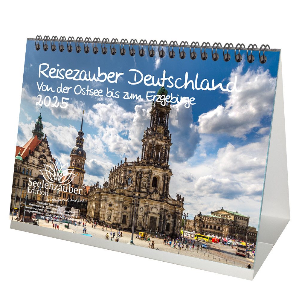 Seelenzauber Tischkalender Spreewaldzauber DIN A5 Kalender für 2025