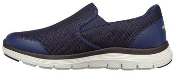 Skechers FLEX ADVANTAGE 4.0 Slip-On Sneaker Slipper, Schhlupfschuh, Komfortschuh mit Air Cooled Memory Foam