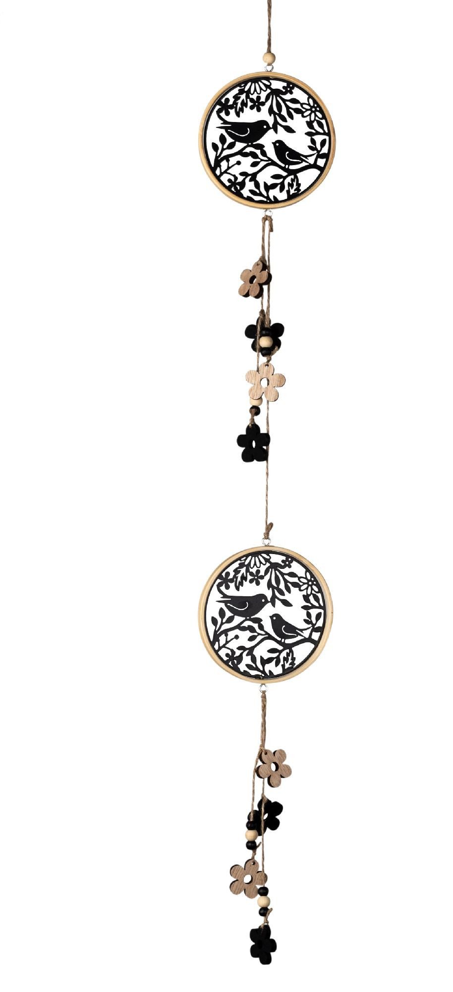 formano Hängedekoration Frühlingszeit, Farbe: Schwarz, Motiv: Vogel günstig online kaufen