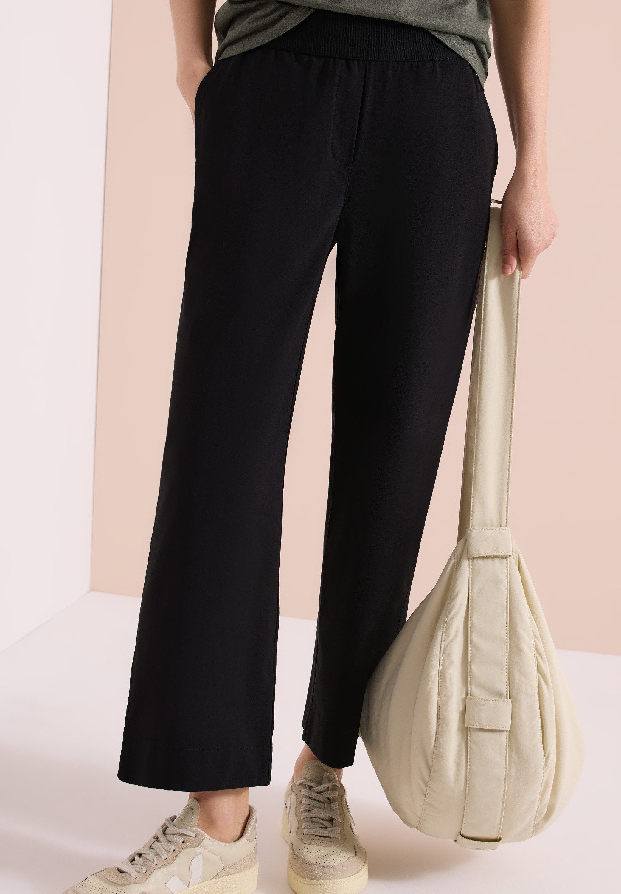 CECIL Stoffhose Style Neele im Loose Fit und mit Stretch