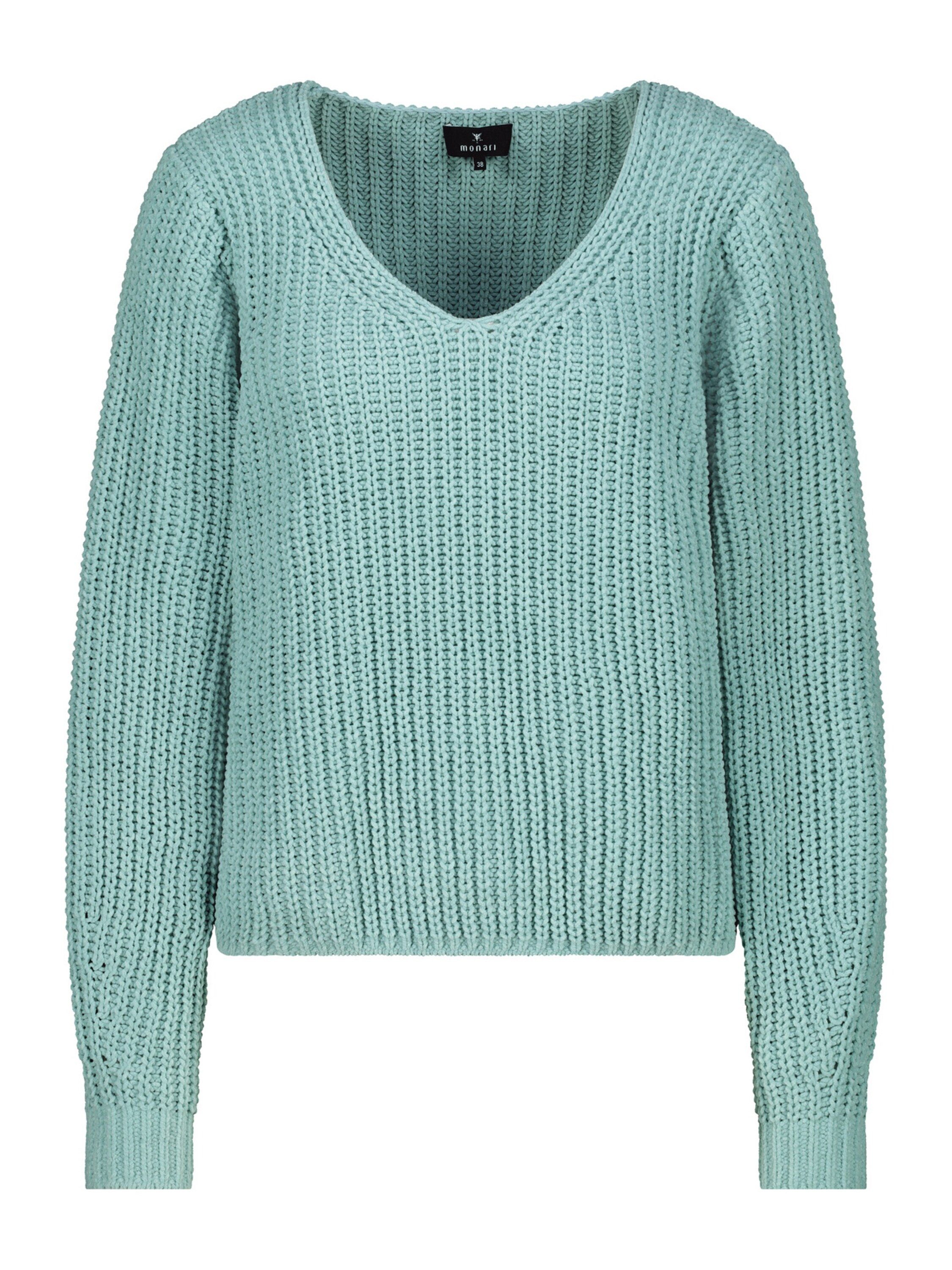 Monari Strickpullover (1-tlg) Plain/ohne Details