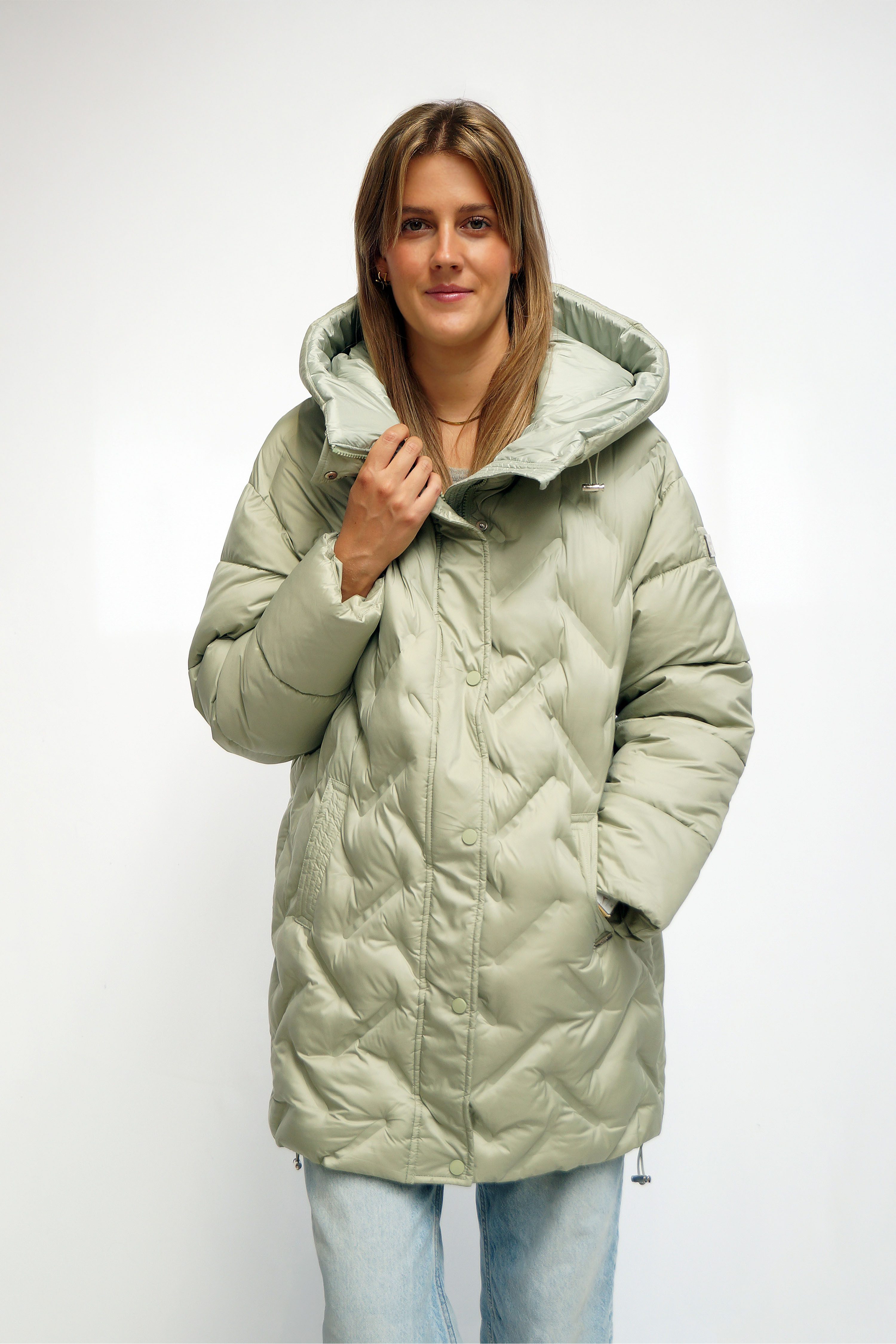 FUNK since 1776 Steppjacke lang mit günstig online kaufen