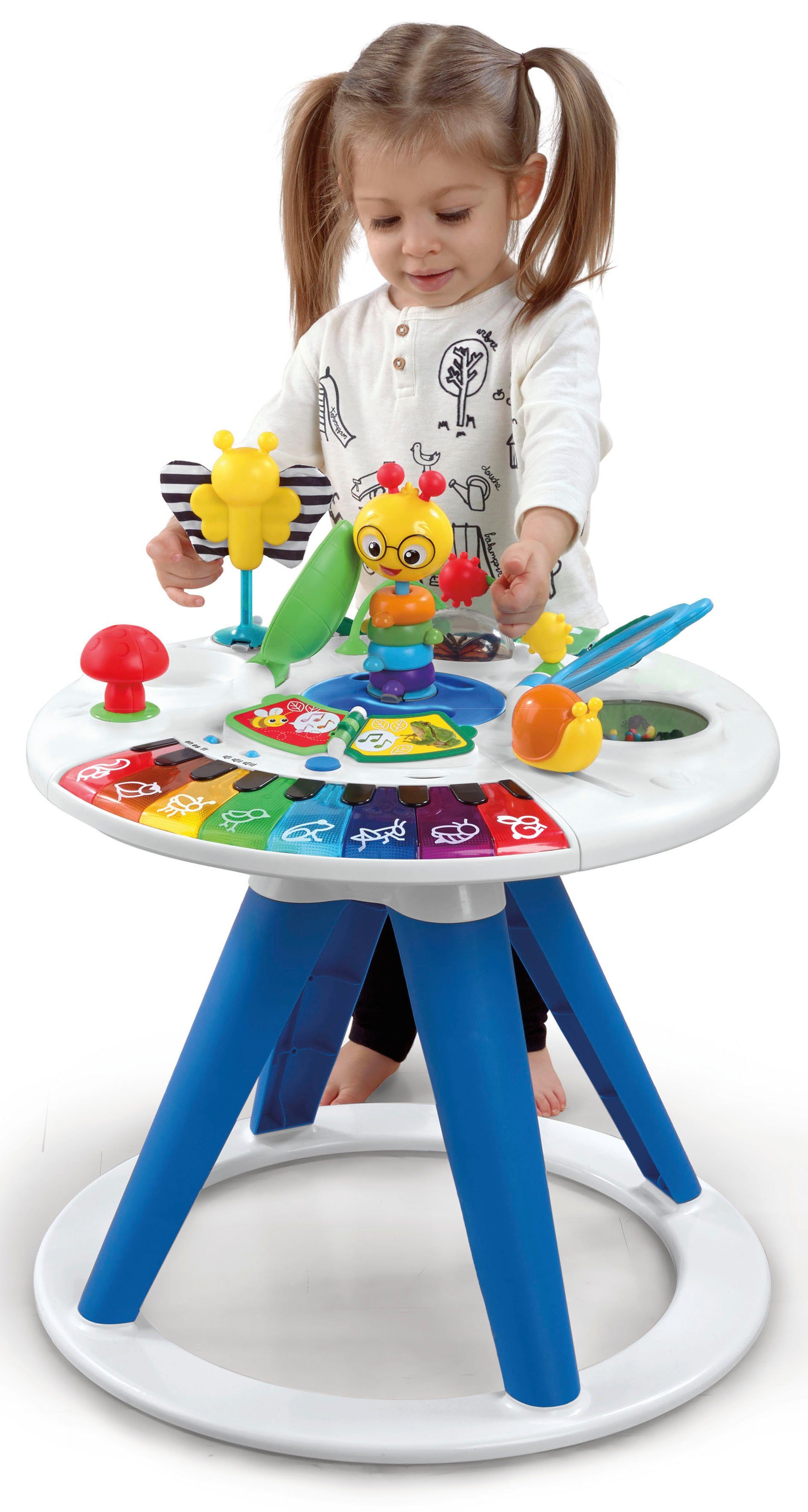 Baby Einstein Spielcenter Around We Grow, mit abnehmbarem Sitz; mit Sound