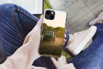 MuchoWow Handyhülle Traktor - Vogel - Land, Handyhülle Apple iPhone 13, Smartphone-Bumper, Print, Handy