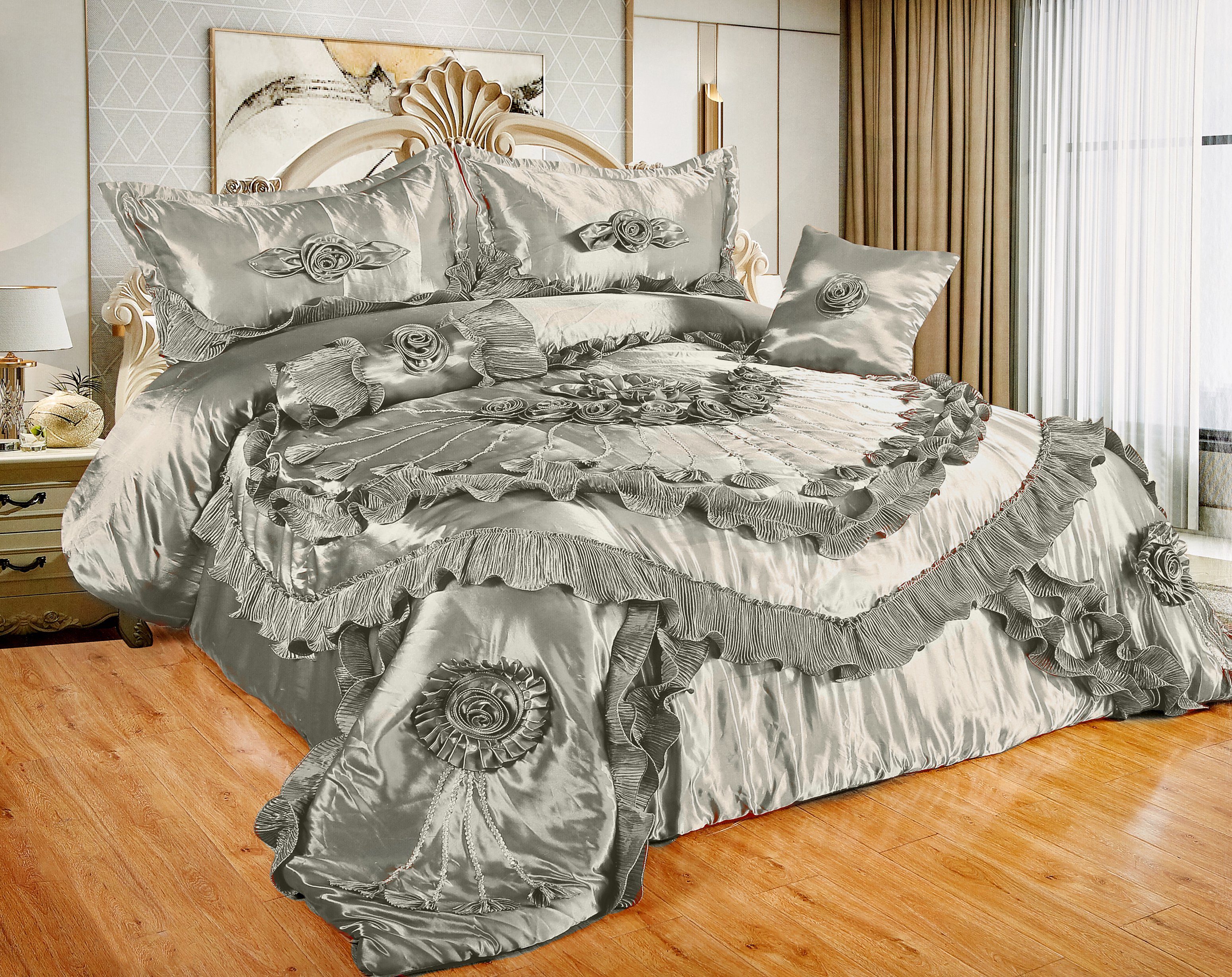 Goldhofer Tagesdecke 5-Teiliges Hochzeits-Set im orientalischen Design, Ori günstig online kaufen