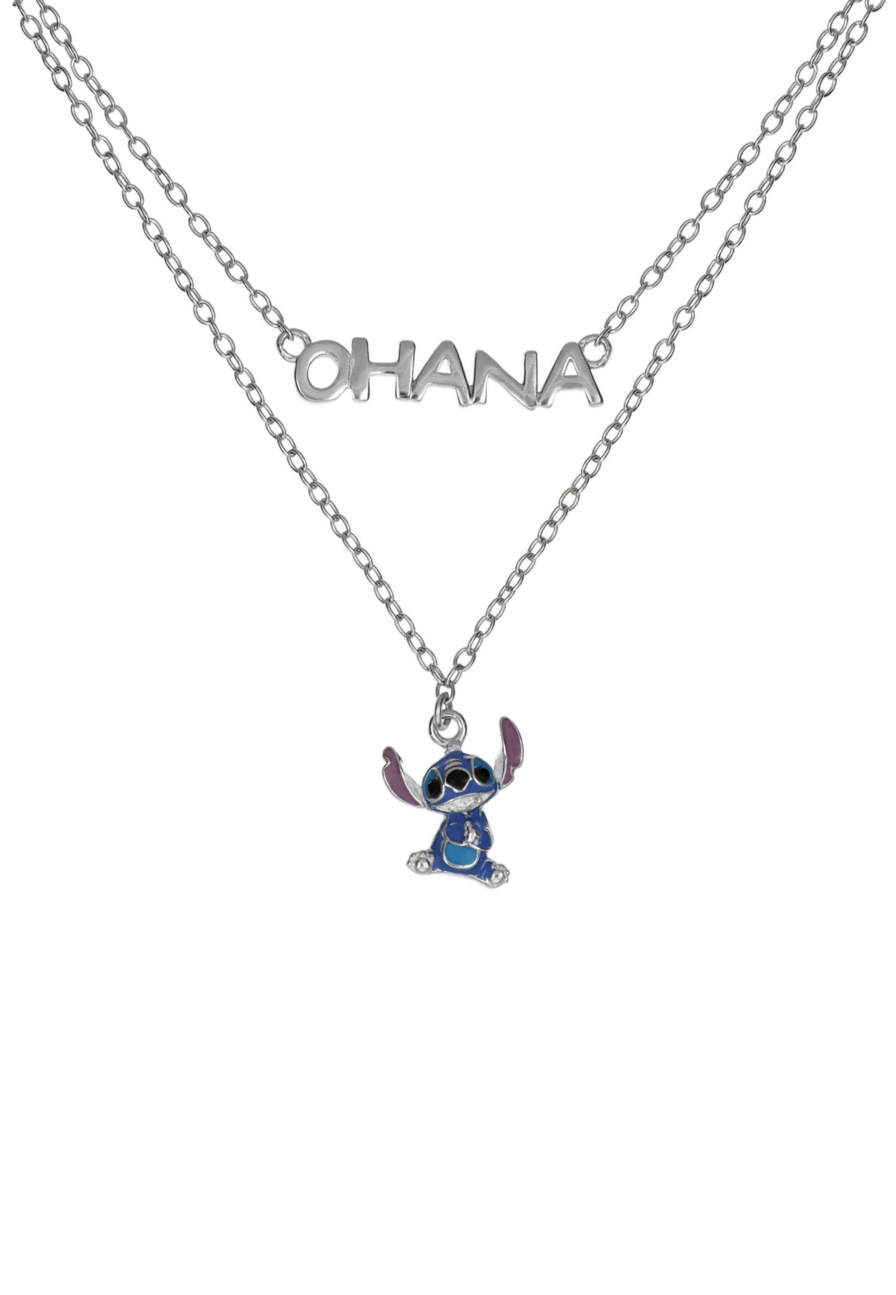 DISNEY Jewelry Collier Halskette Disney Stitch Ohana (inkl. Schmuckbox)