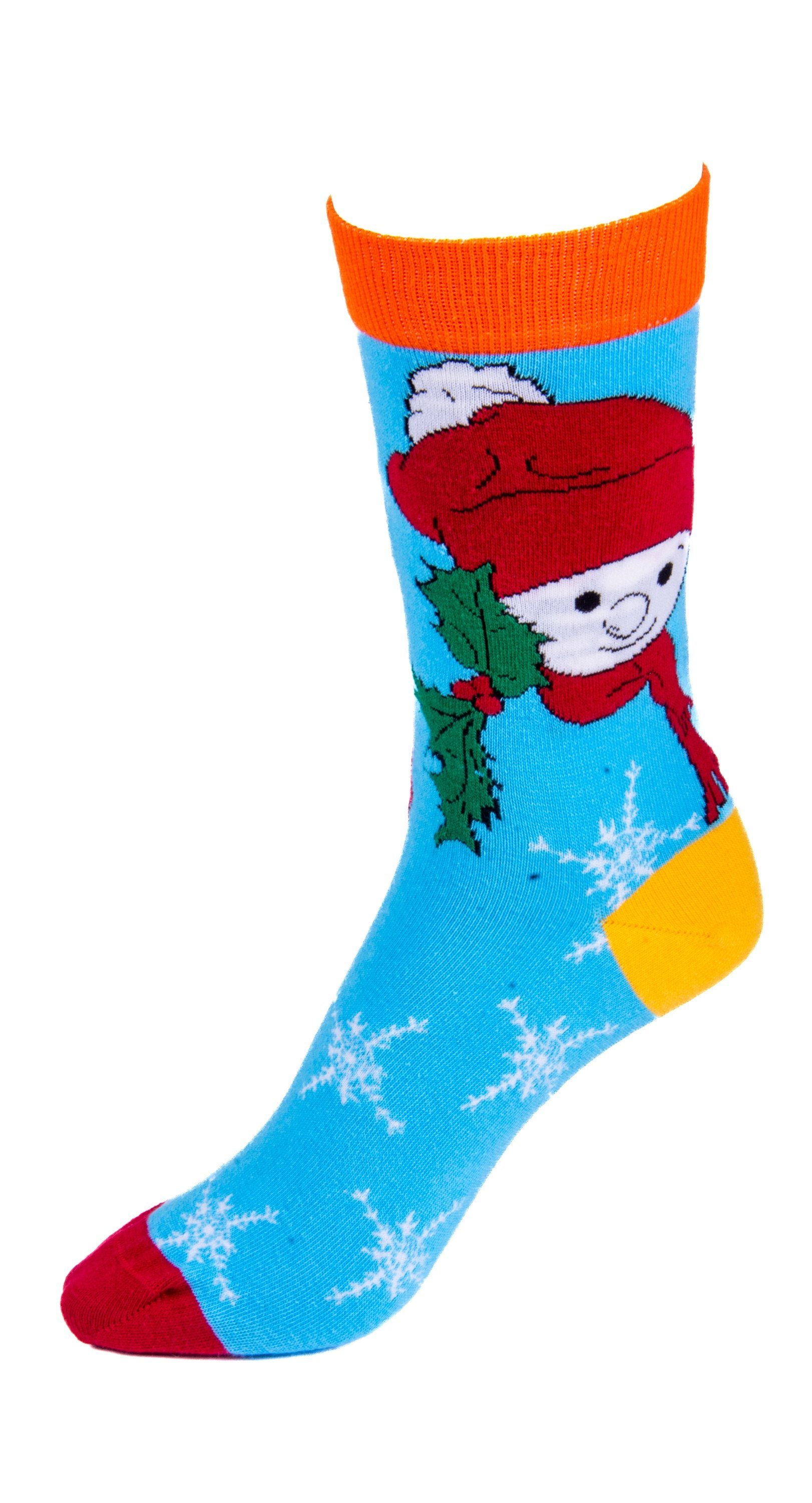 Merci Socken mit süßem Schneemann-Design - 3er Pack