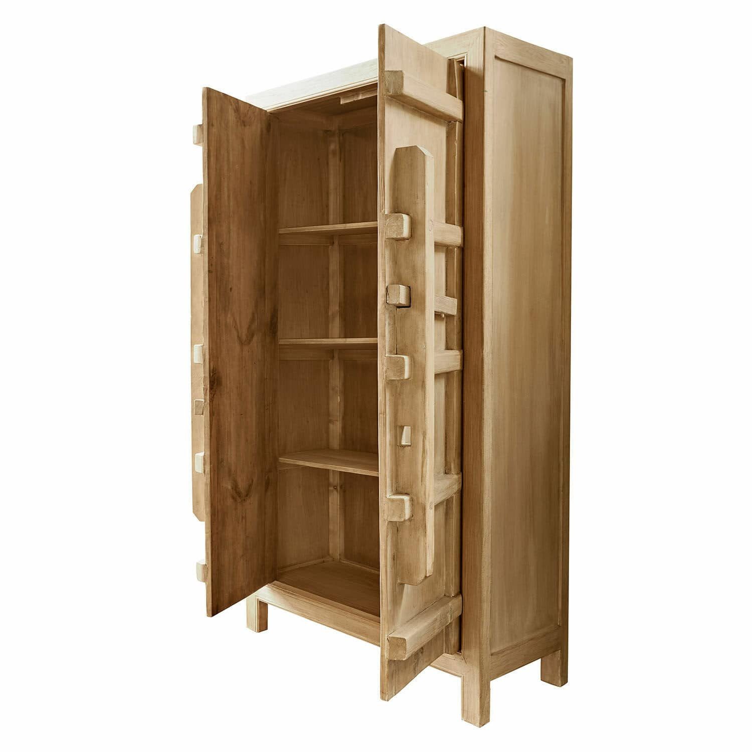 Mirabeau Hochschrank Schrank Trésorique braun