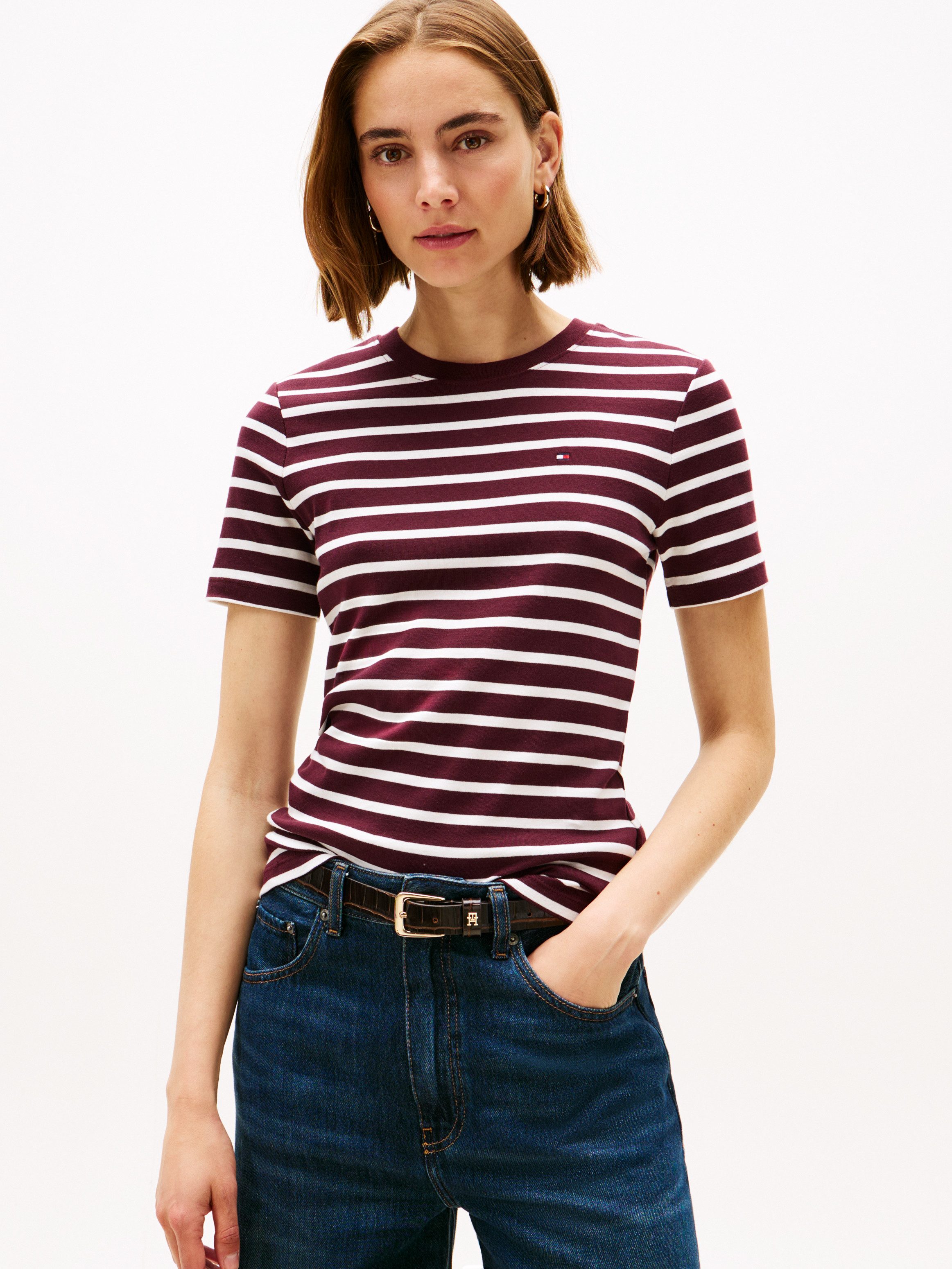 Tommy Hilfiger T-Shirt SLIM CODY C-NK günstig online kaufen