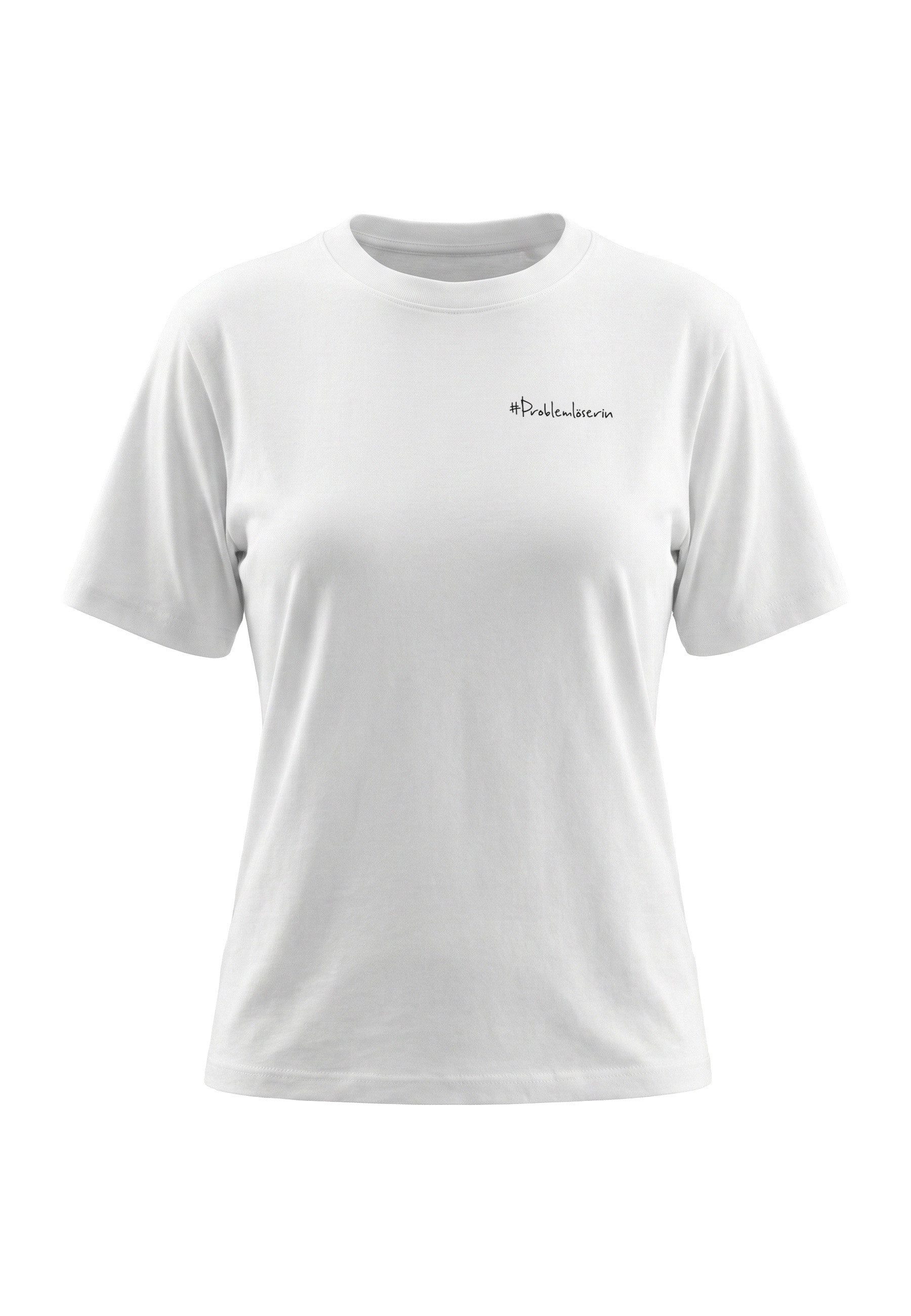 Kleinigkeit T-Shirt Kleinigkeit Görls Easyfit Shört #Problemlöserin (1-tlg)
