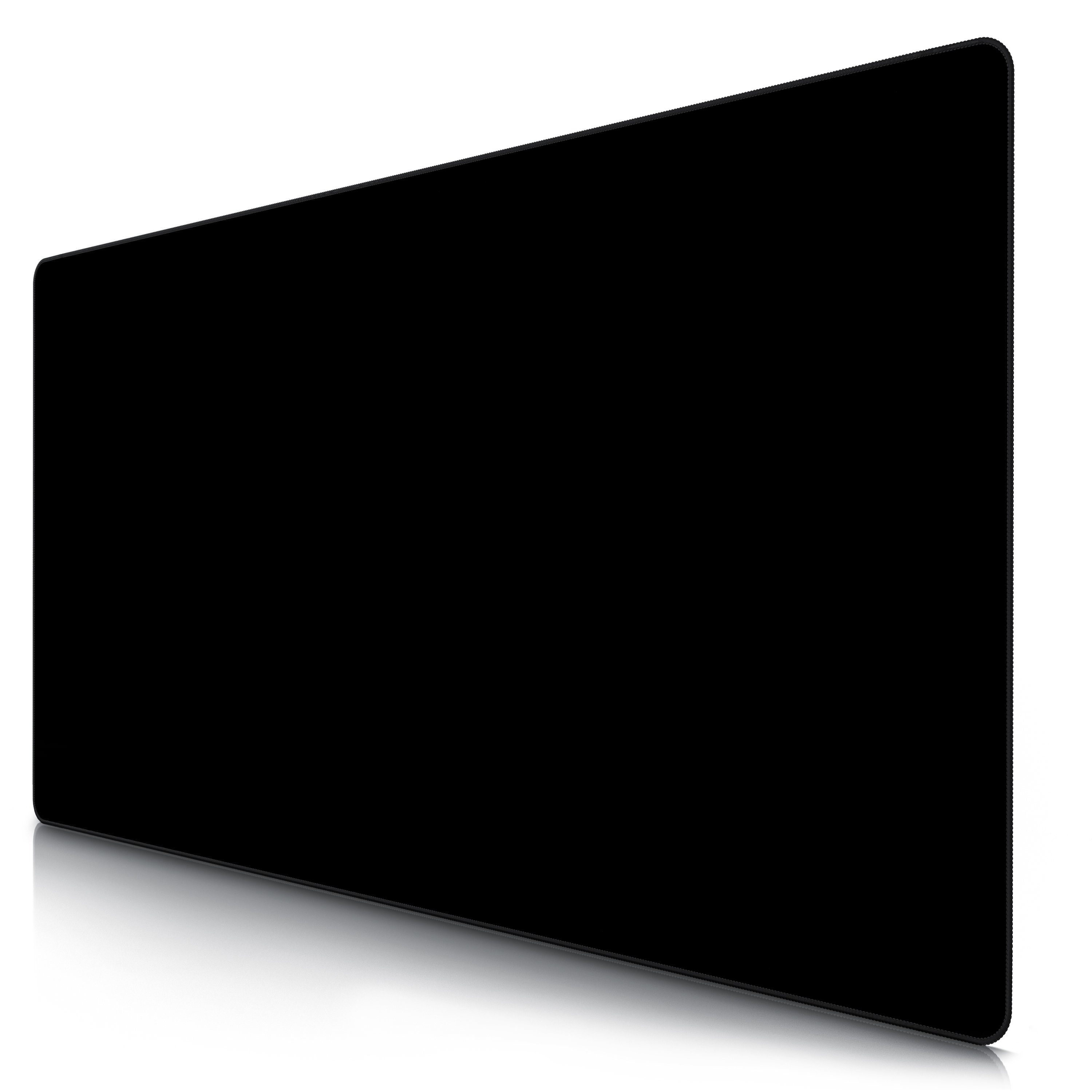 Titanwolf Gaming Mauspad XXXL Speed Mousepad 1200 x 600 x 3 mm, große Tischunterlage (1-St), rutschfest, abwaschbar, Geschwindigkeit & Präzision, schwarz