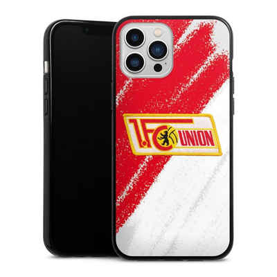 DeinDesign Handyhülle Offizielles Lizenzprodukt 1. FC Union Berlin Logo, Apple iPhone 13 Pro Max Silikon Hülle Bumper Case Handy Schutzhülle
