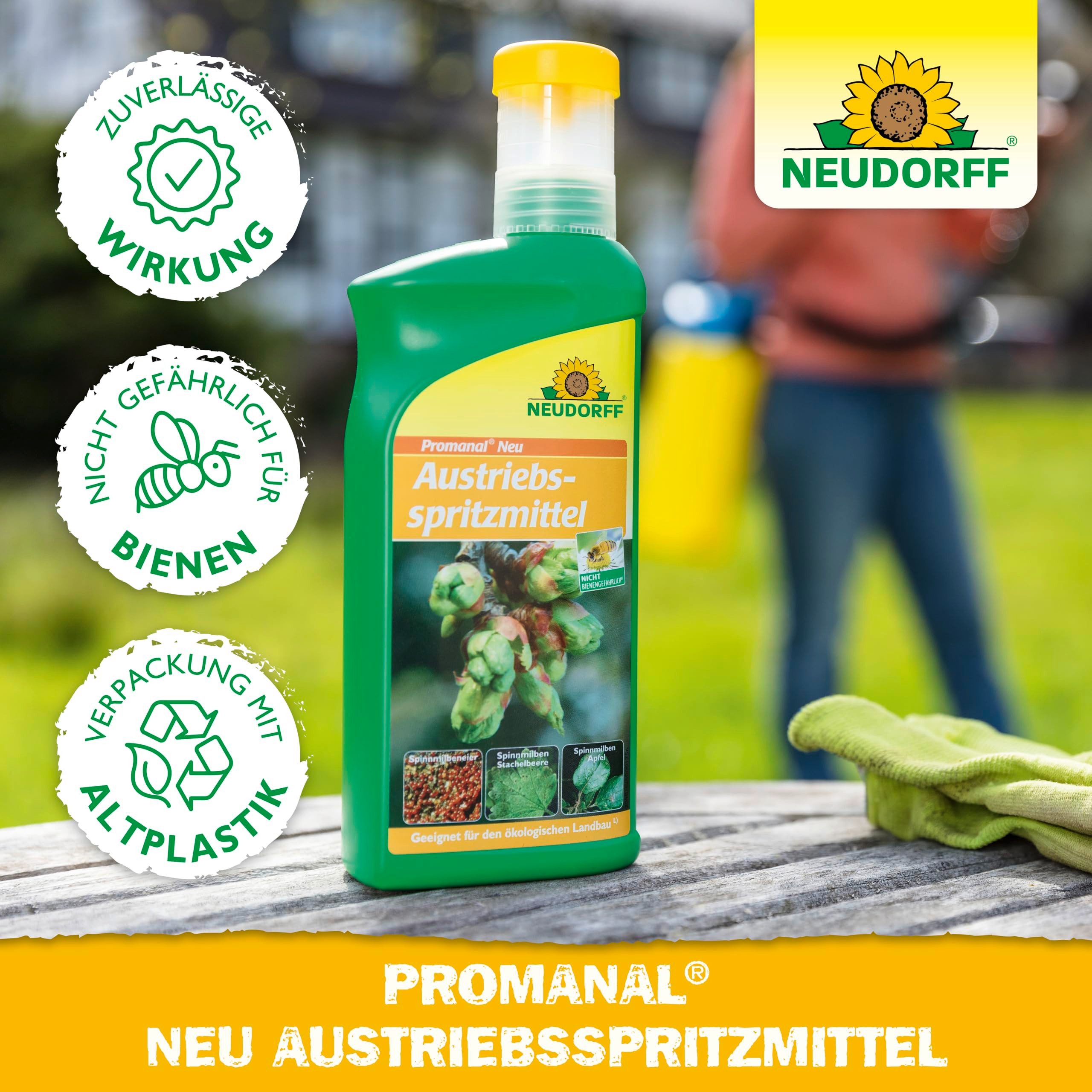 Neudorff Insektenspray Promanal Neu Austriebsspritzmittel 500 ml, 0.5 l