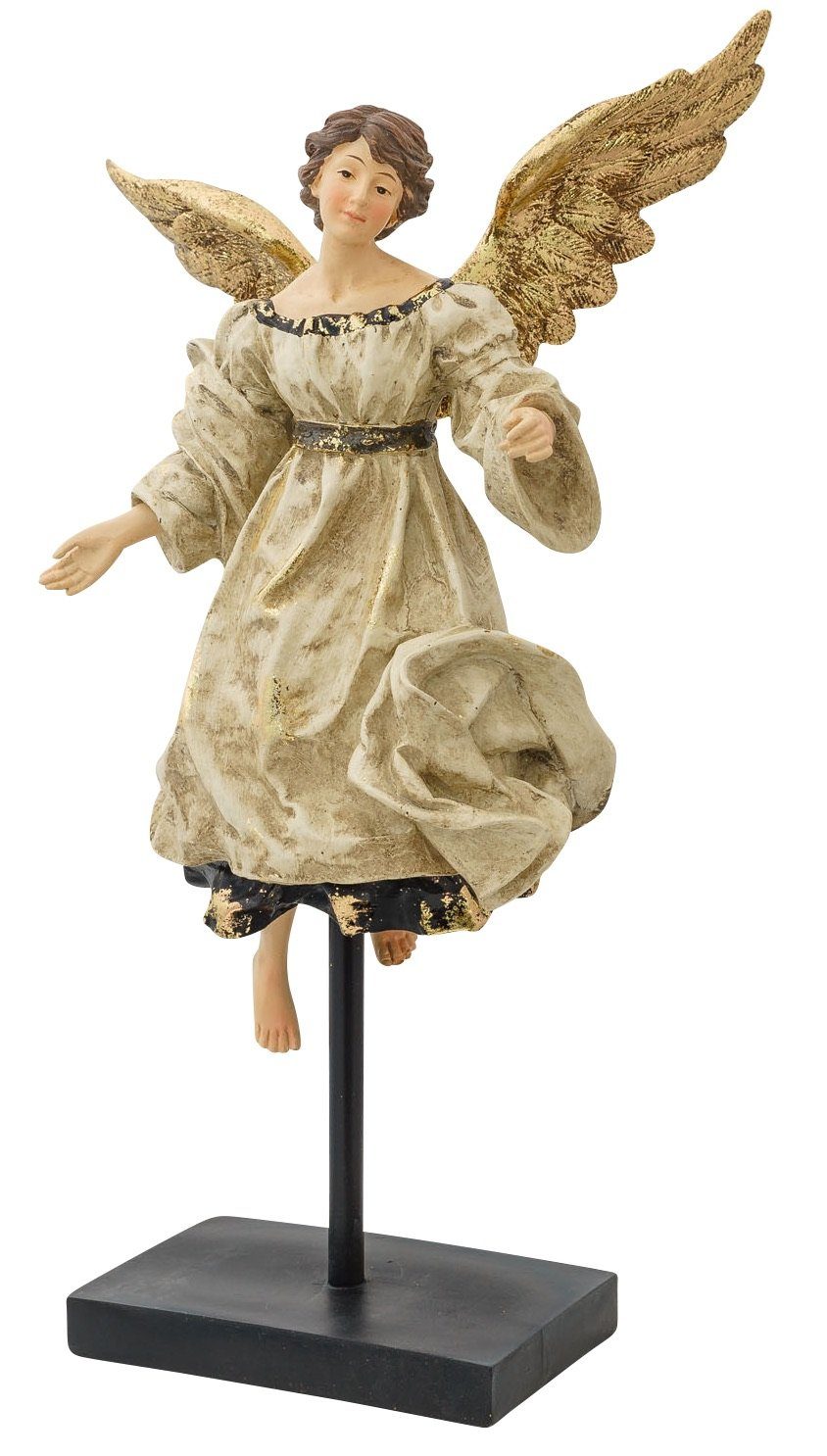 Aubaho Dekoobjekt Engel Engelsfigur Statue Skulptur Dekoration Kunststein A günstig online kaufen