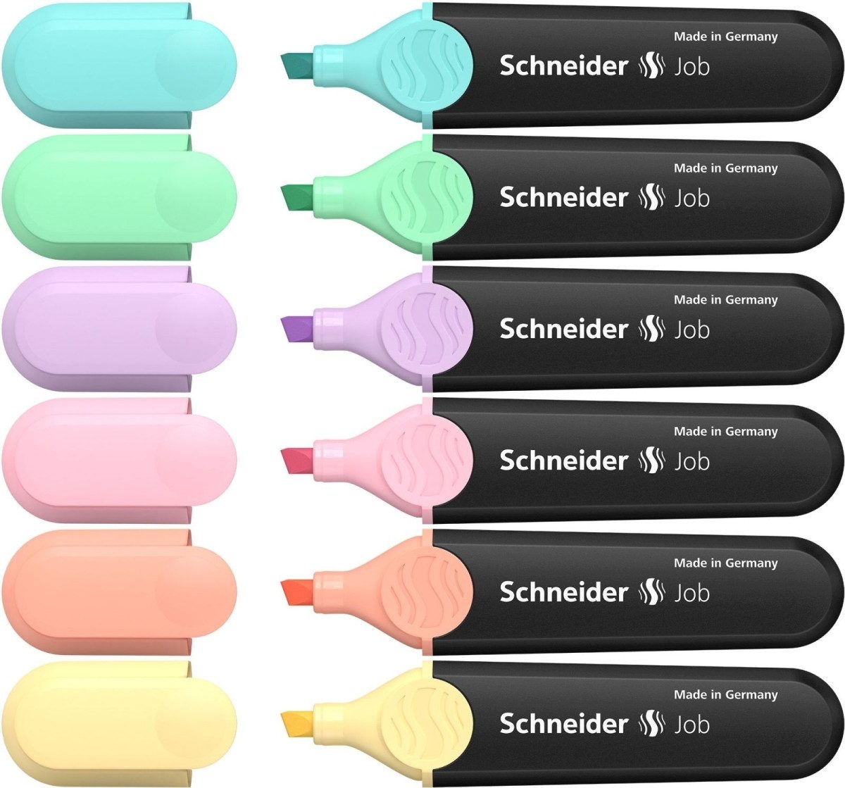 Marker Textmarker Job Pastell sortiert 6er Etui