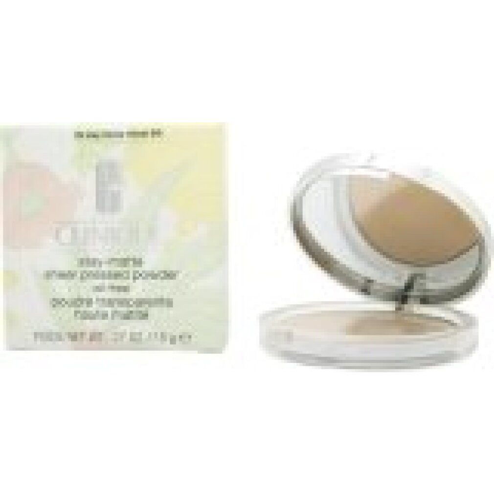 CLINIQUE Puder Stay Matte Sheer Pressed Powder Oil-Free 7.6g - 25 Stay Honey Wheat