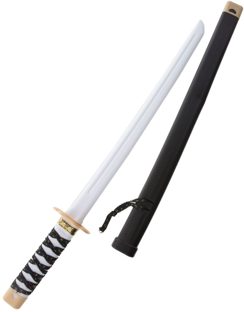 Funny Fashion Blaster Ninja Schwert und Scheide zum Kostüm, 60 cm