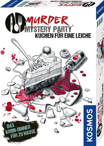 Kosmos Spiel, Strategiespiel Murder Mystery Party - Kuchen für eine Leiche, Made in Europe