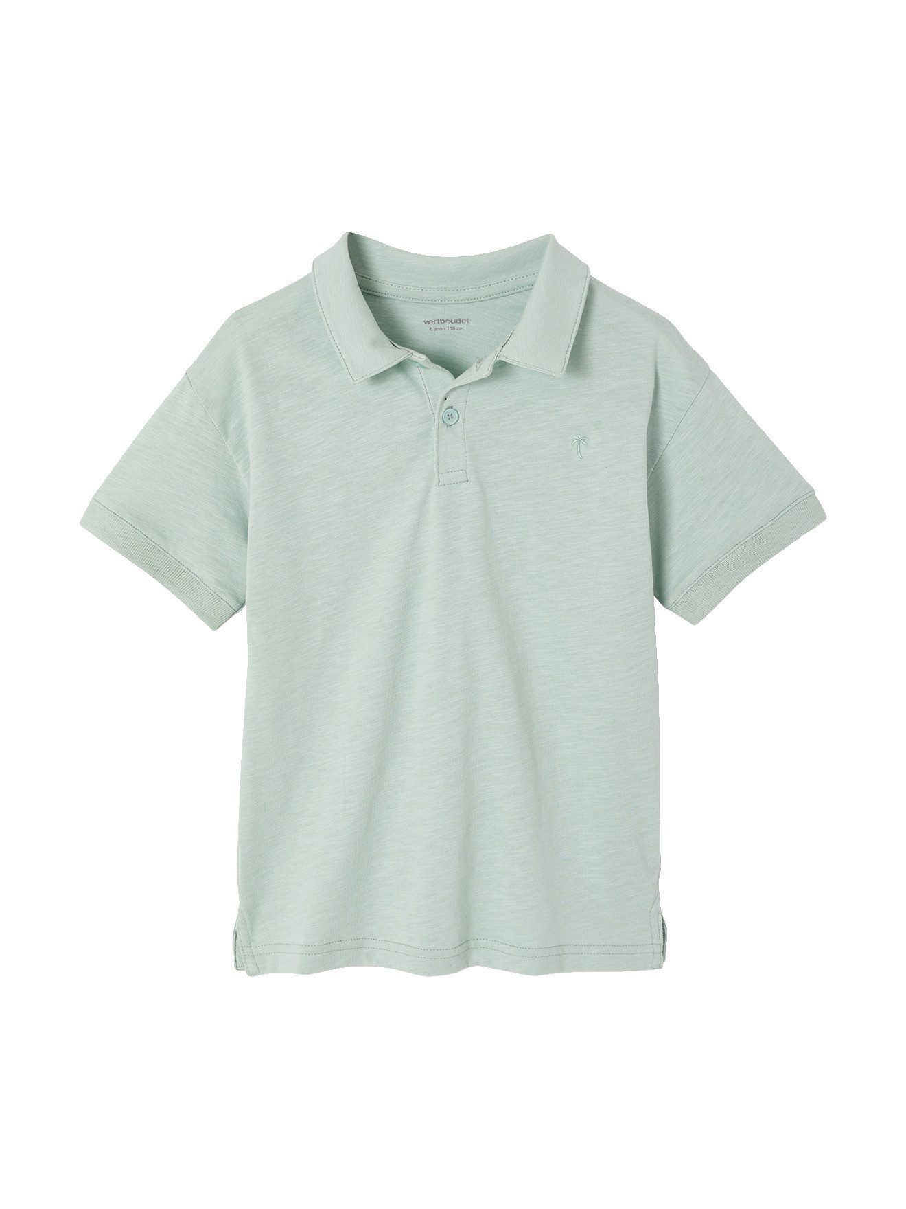 vertbaudet Poloshirt Jungen Poloshirt klassisch, Recycling-Baumwolle