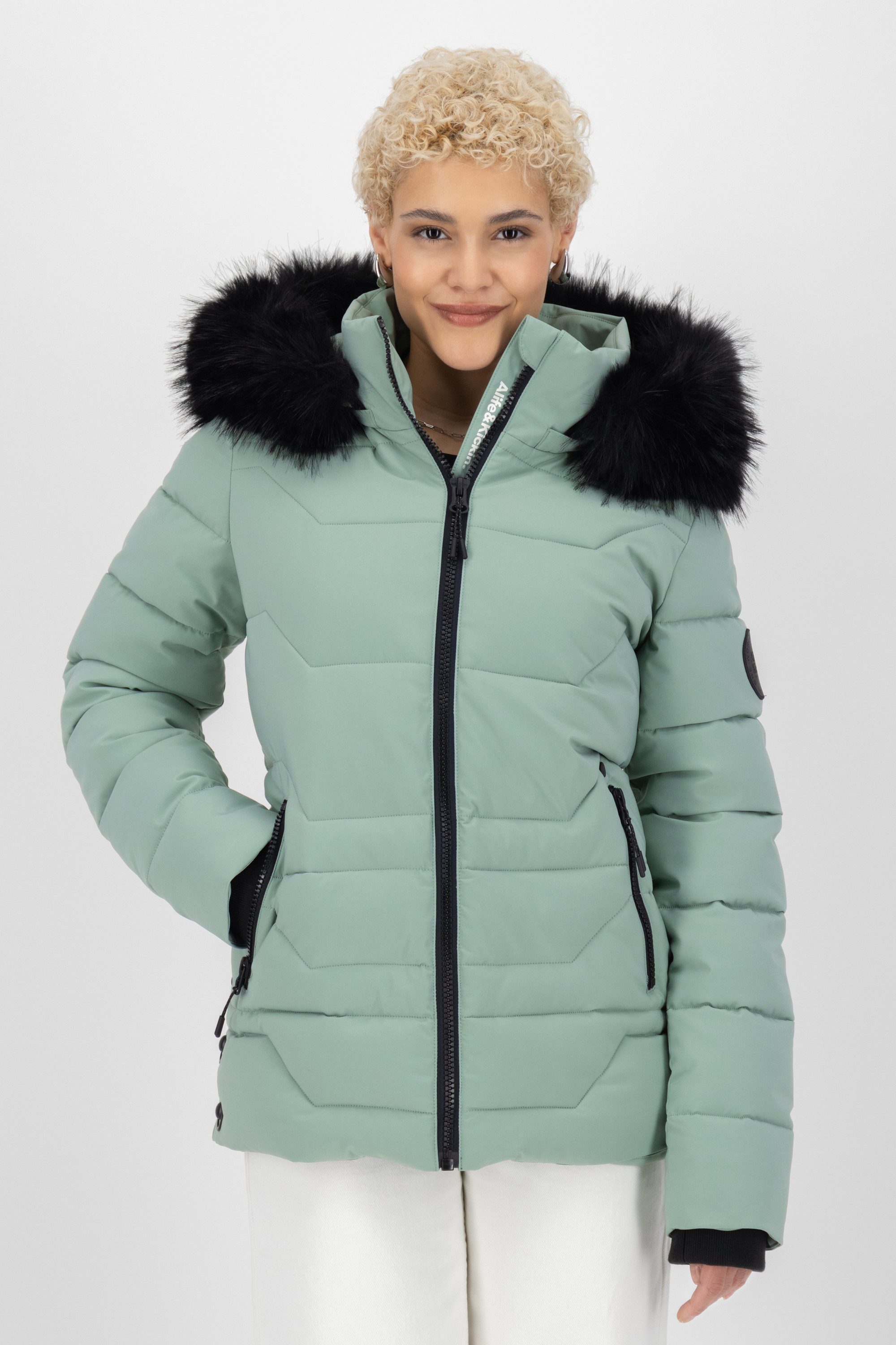 Alife & Kickin Winterjacke Damen ZophiaAK A leicht taillierter Passform, Ka günstig online kaufen