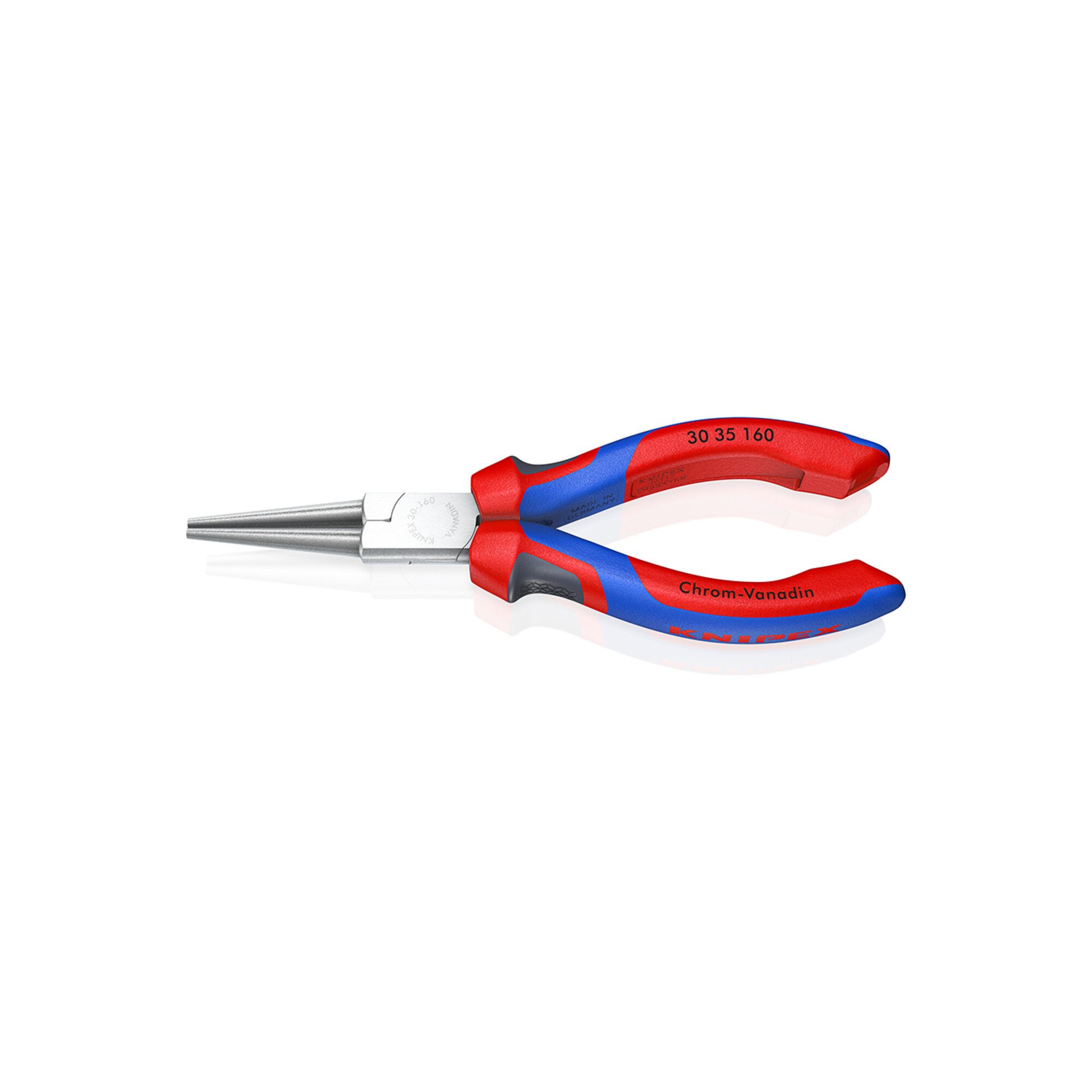Knipex Blechschere KNIPEX 30 35 160 Langbeckzange mit Comfort-Griffen verchromt 160 mm