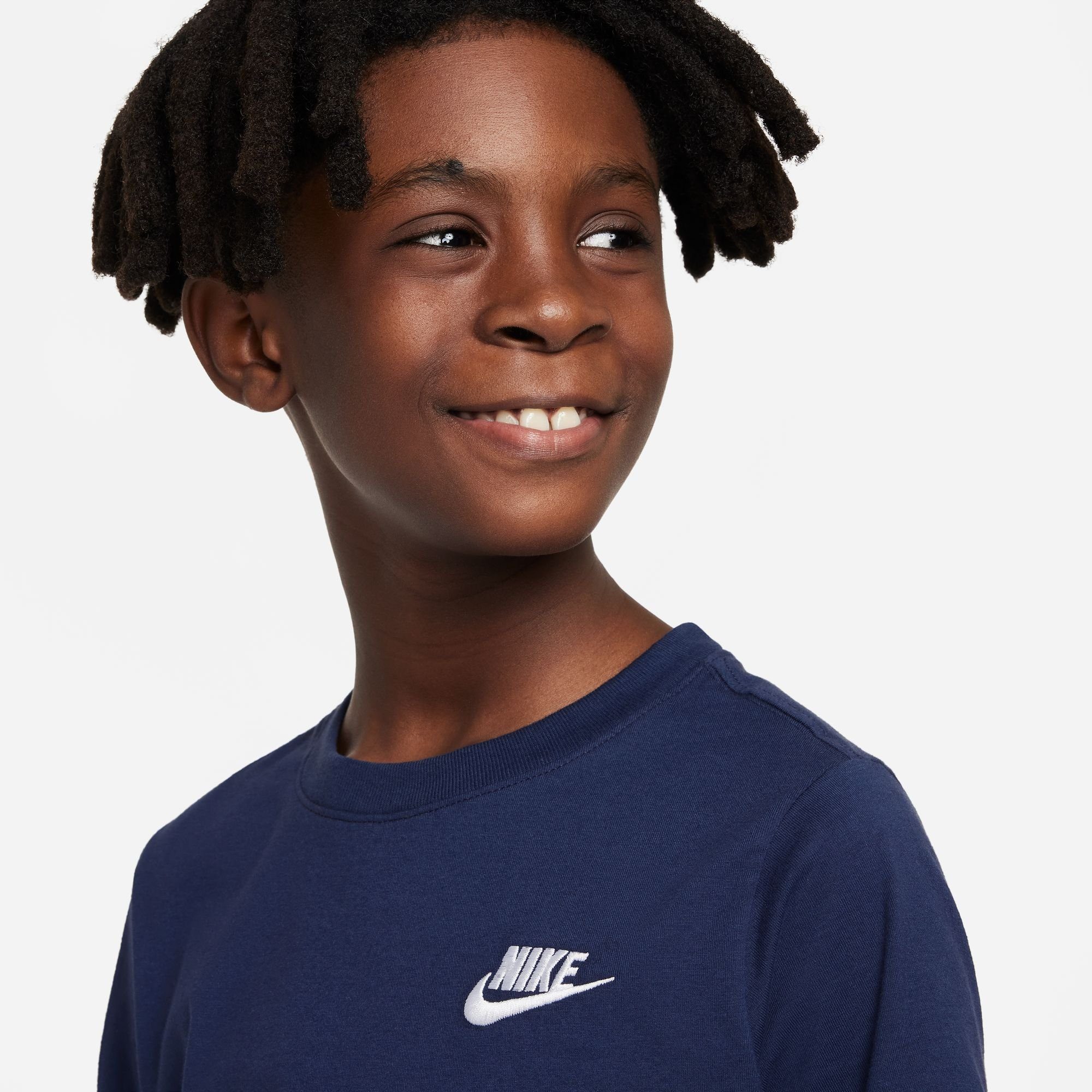 T-SHIRT KIDS' Nike blau T-Shirt Sportswear BIG