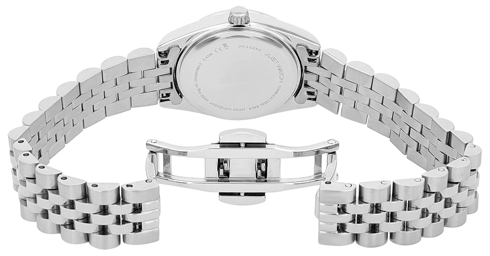 JUST WATCH Quarzuhr JW10250 Mit Edelstahl Gliederarmband, Datumsanzeige, D günstig online kaufen