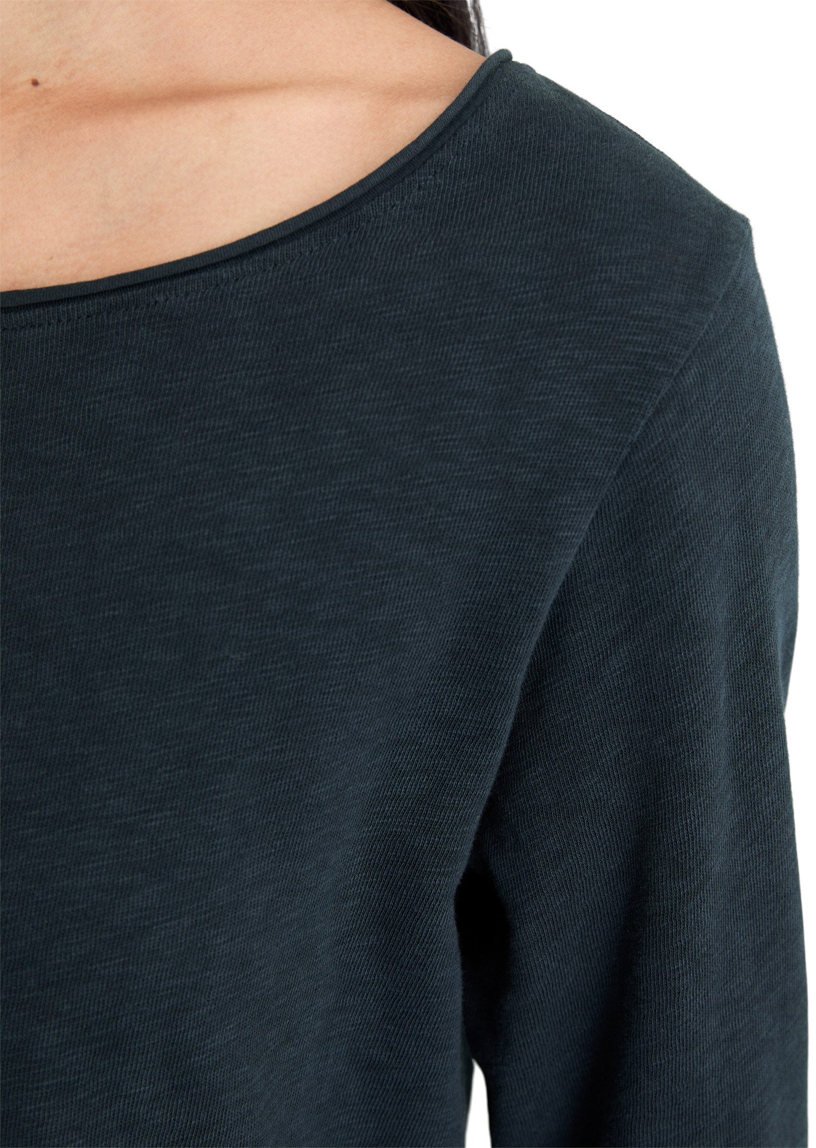 Marc O'Polo DENIM Langarmshirt aus Organic Cotton